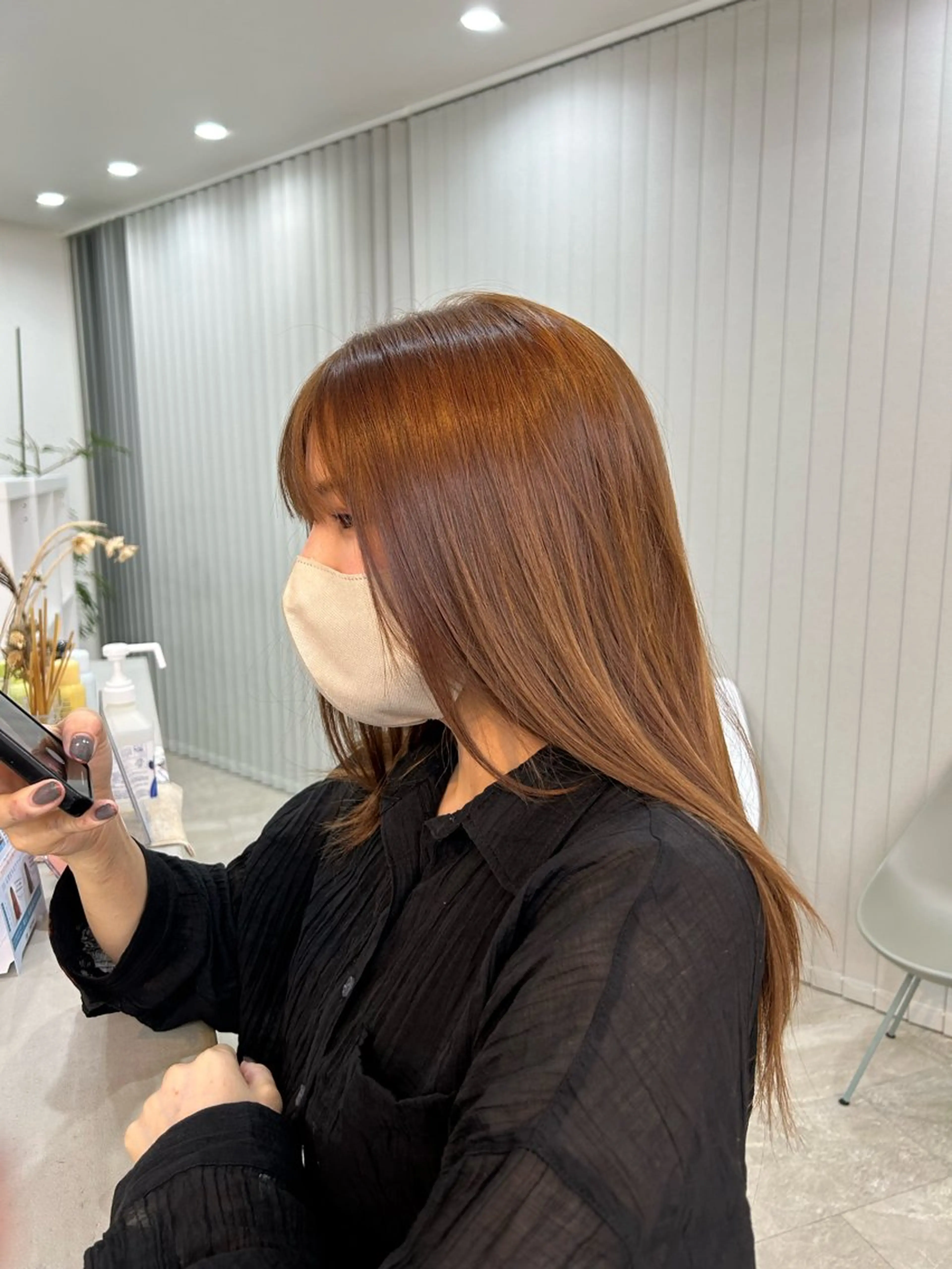 カラー ヘアカラー suehiro yunaのヘアスタイル