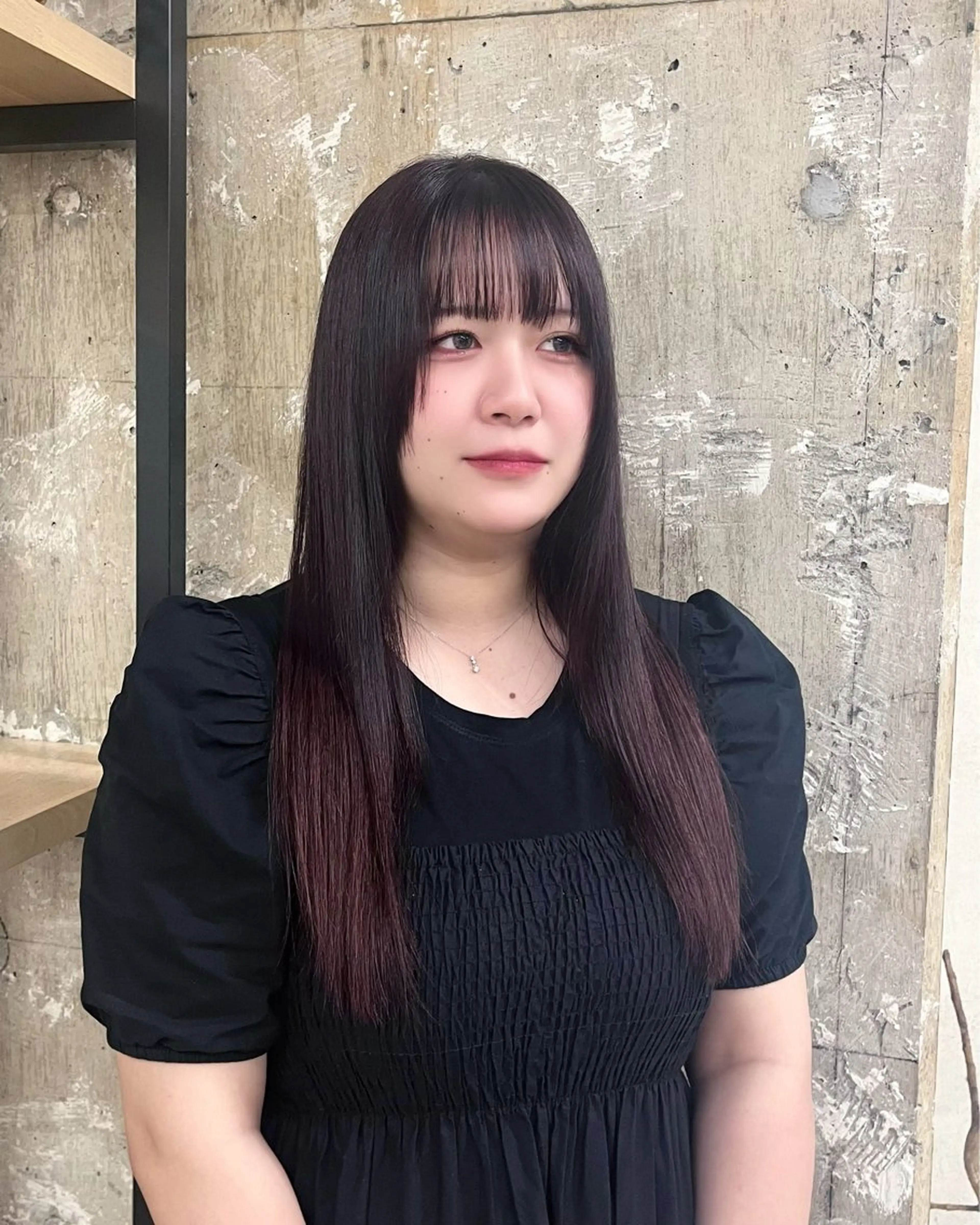 ロング カラー 寒色 ♡ レイヤー ┊︎miyuのヘアスタイル