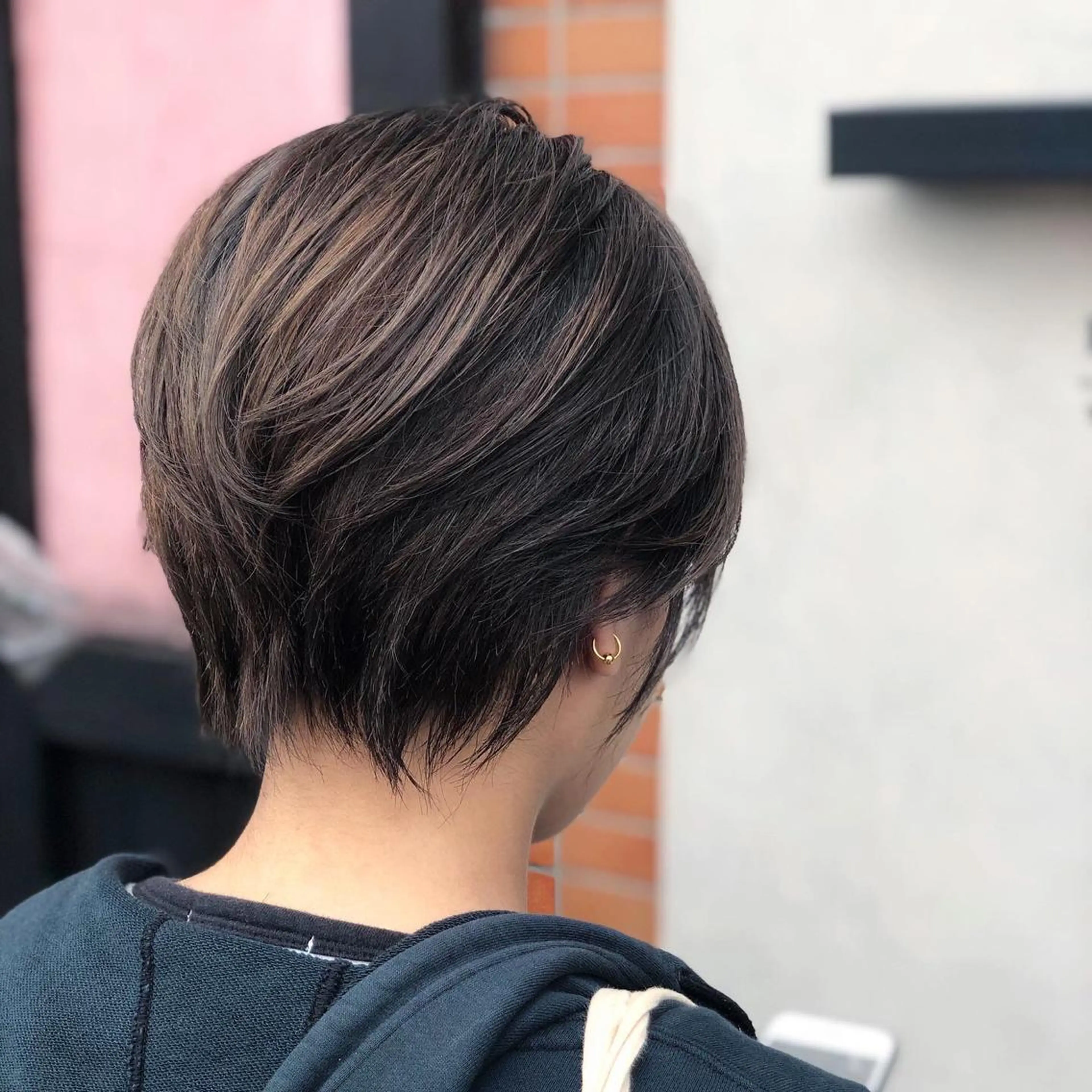 ショート ショート/ハイライト /白髪ぼかし🌿松本のヘアスタイル