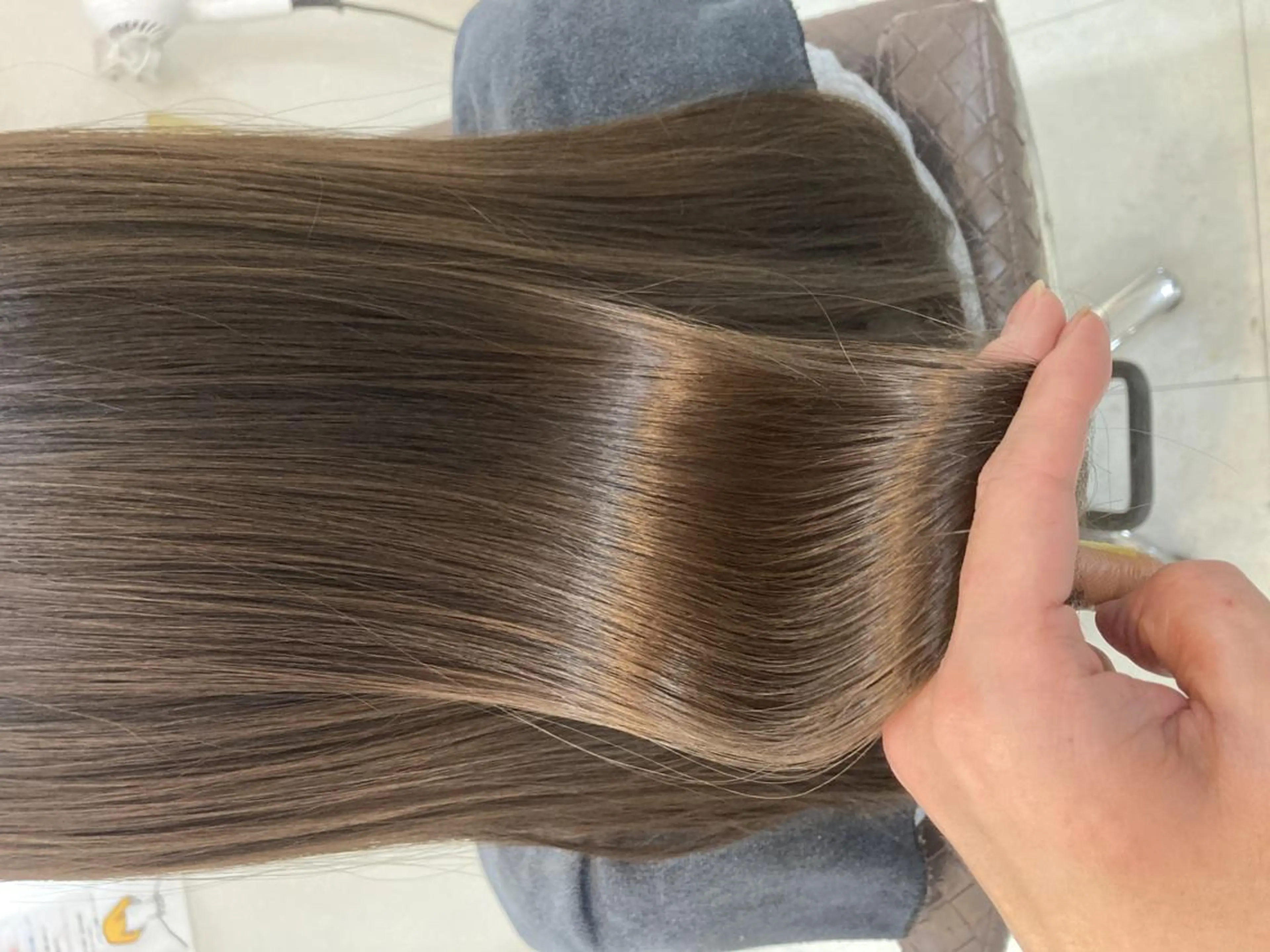 セミロング トリートメント 酸熱トリートメント カット パーマ 🌸美髪の魔法＊ リラジュネス🌸のヘアスタイル