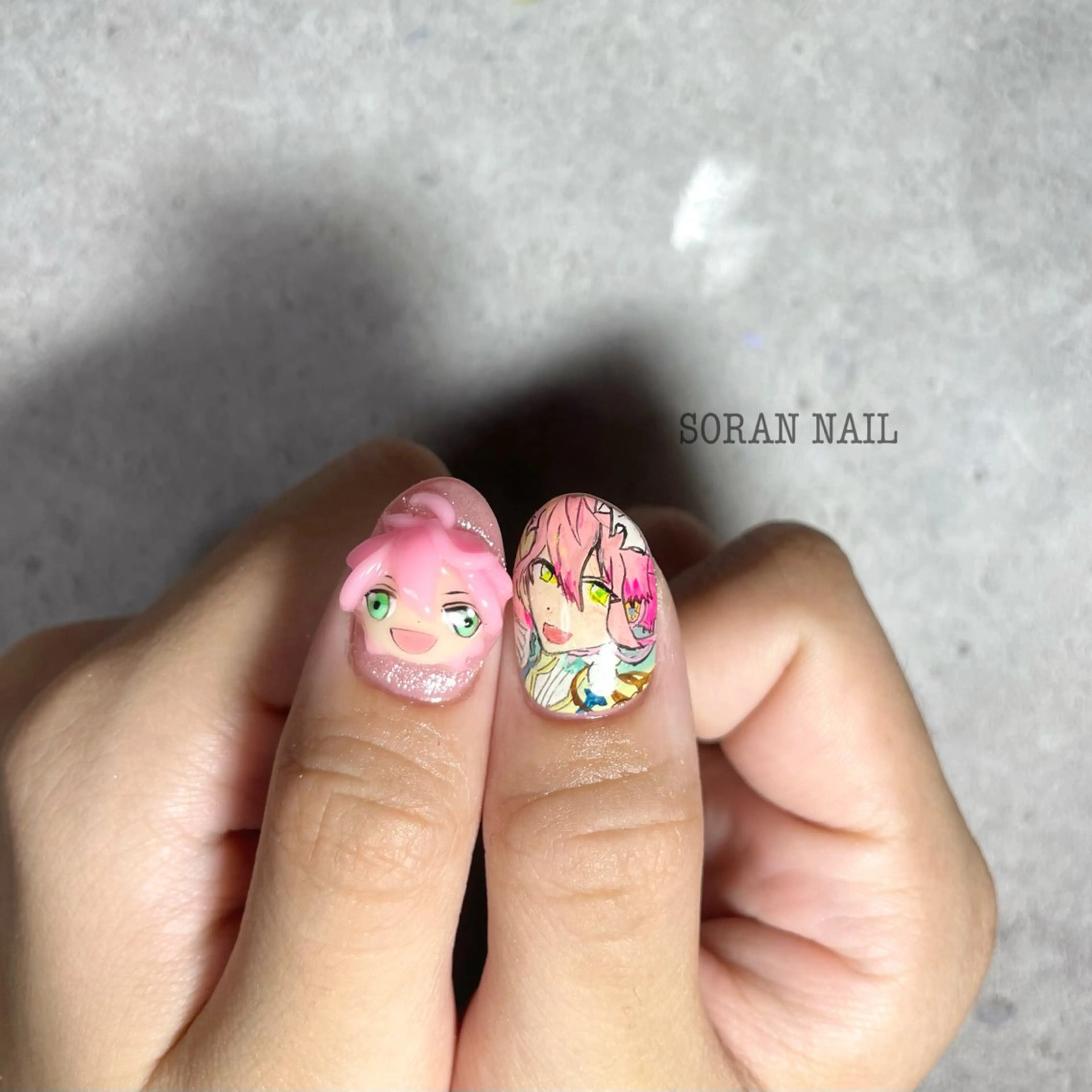 ネイル ハンドネイル フットネイル soran nailのネイルデザイン