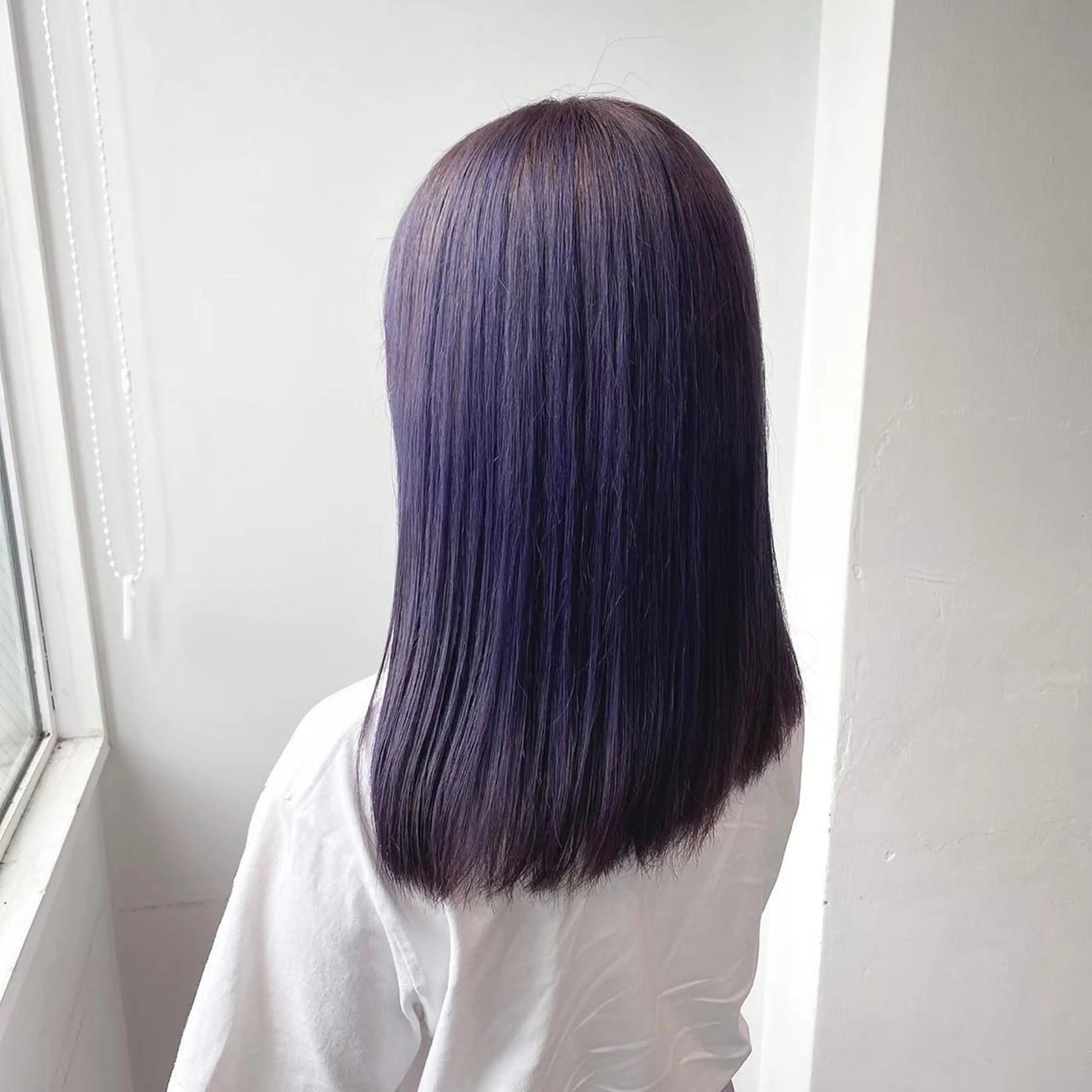 セミロング ヘアカラー トリートメント ヘッドスパ ヘアセット 大人っぽ上品🤍韓国 レイヤー🤍ふうがのヘアスタイル