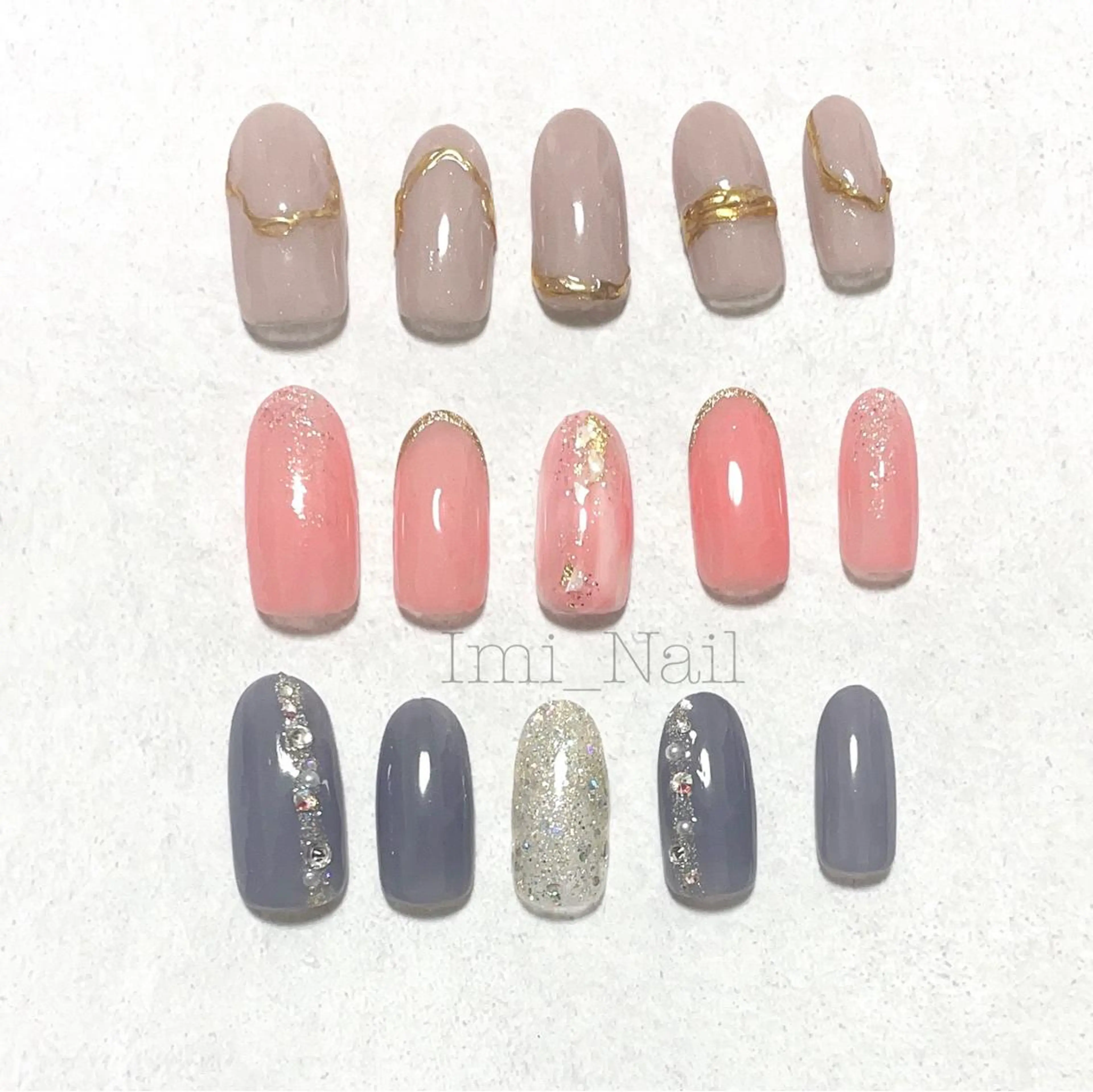 ネイル Imi Nail所属・Imi Nail 🫧🎀hirokaのネイルデザイン