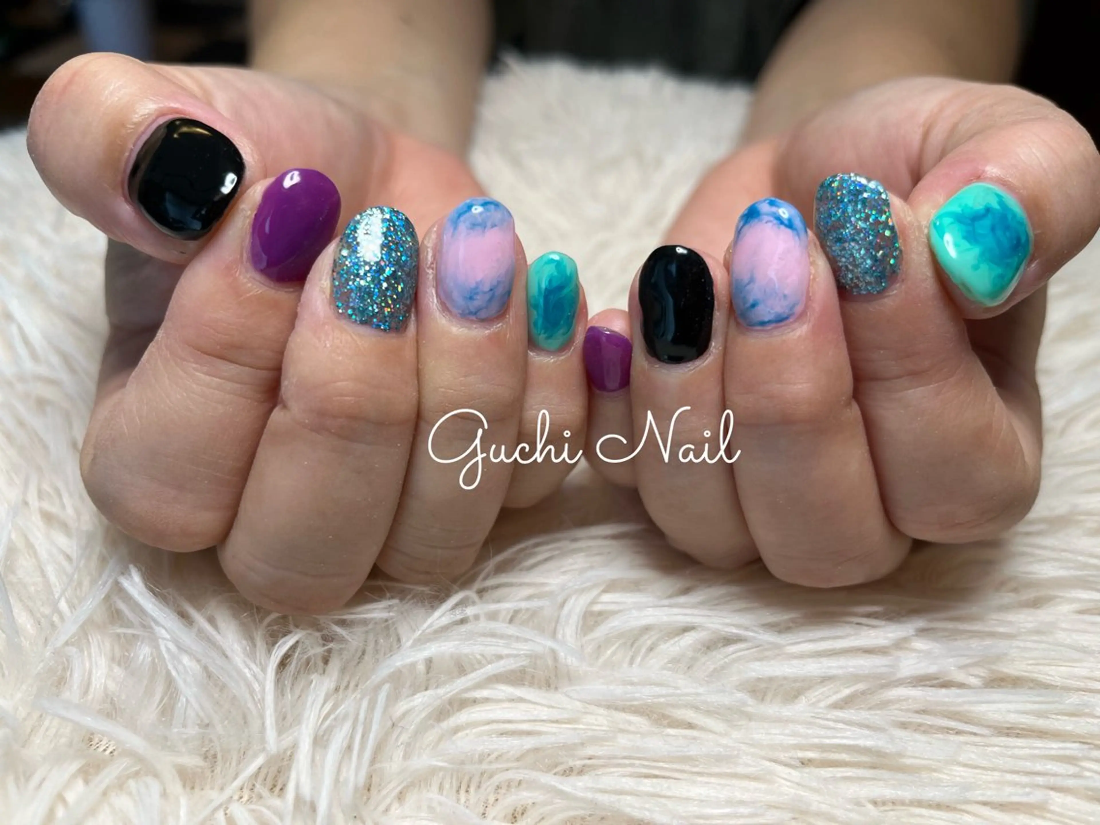 ネイル 大島 さやかのネイルデザイン