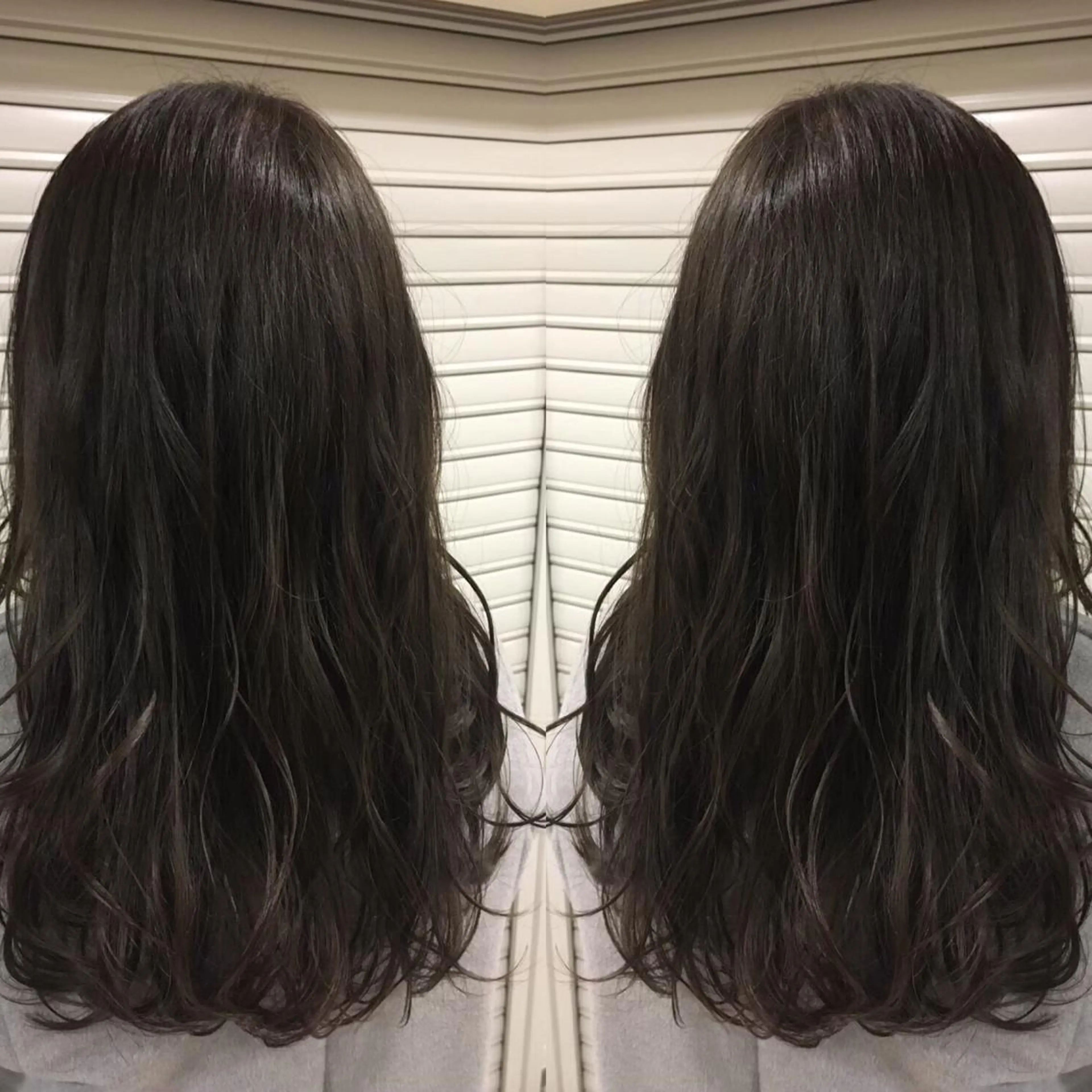 ロング パーマ 地毛風ストレート ⚡️下ノ村柊斗⚡️のヘアスタイル