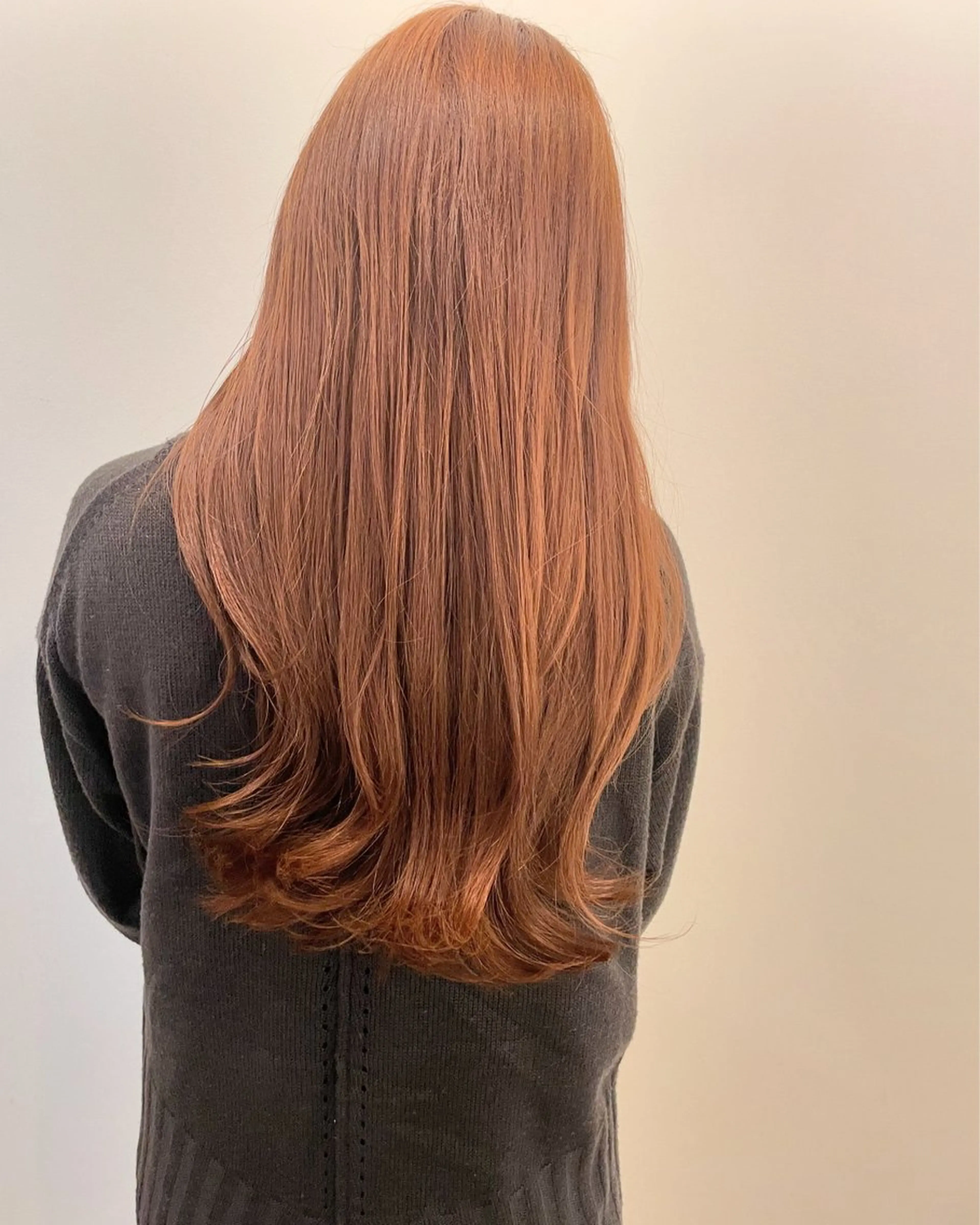 ロング カラー ベージュカラー ブラウンカラー ダブルカラー トリートメント 透け感カラー🫧 加納トモヒロのヘアスタイル