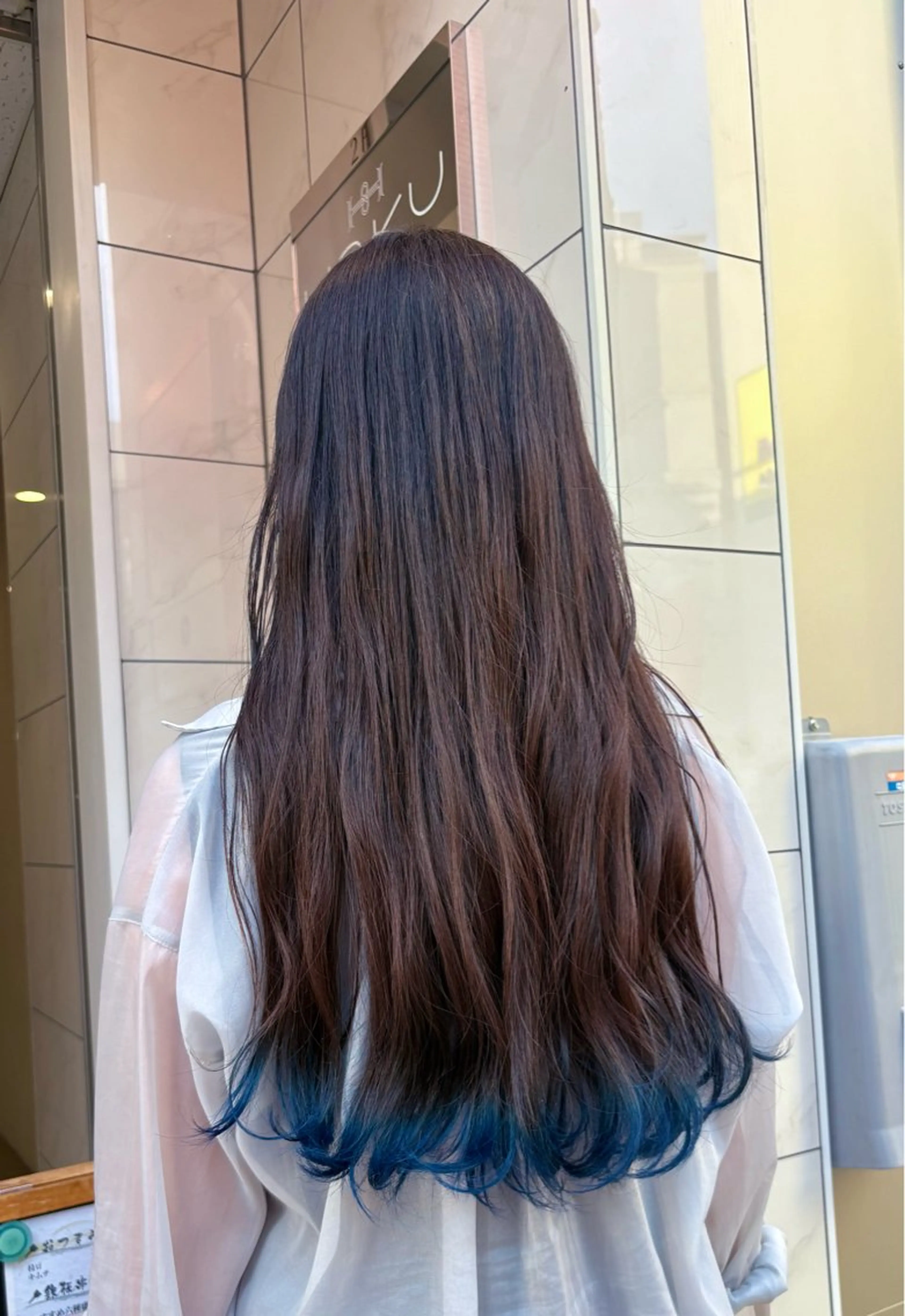 ロング カラー ヘアカラー ㅤㅤㅤㅤㅤㅤ りなのヘアスタイル