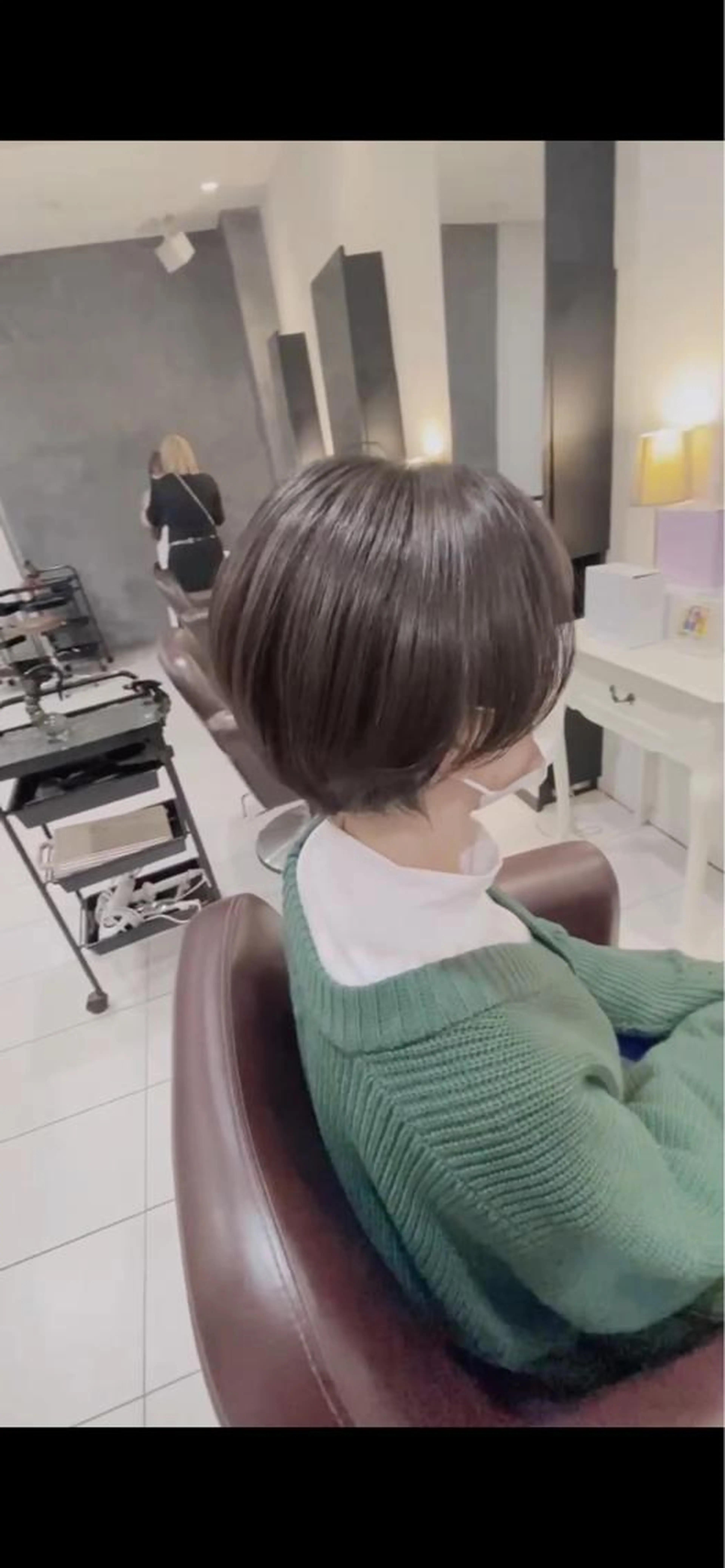 カット+3種のケアトリートメントの写真