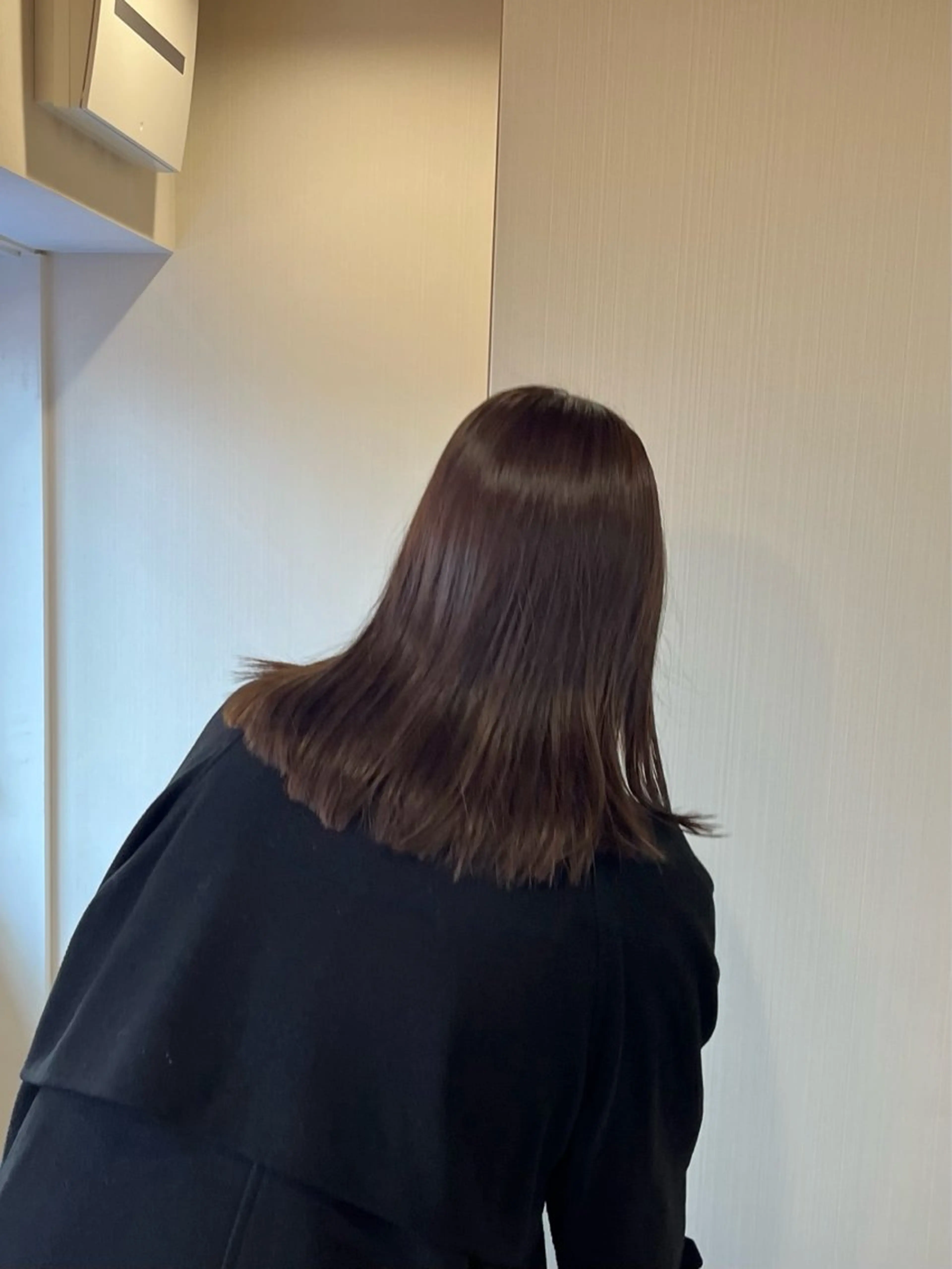 セミロング カラー 下石怜子/レイヤー/ 透明感カラーのヘアスタイル