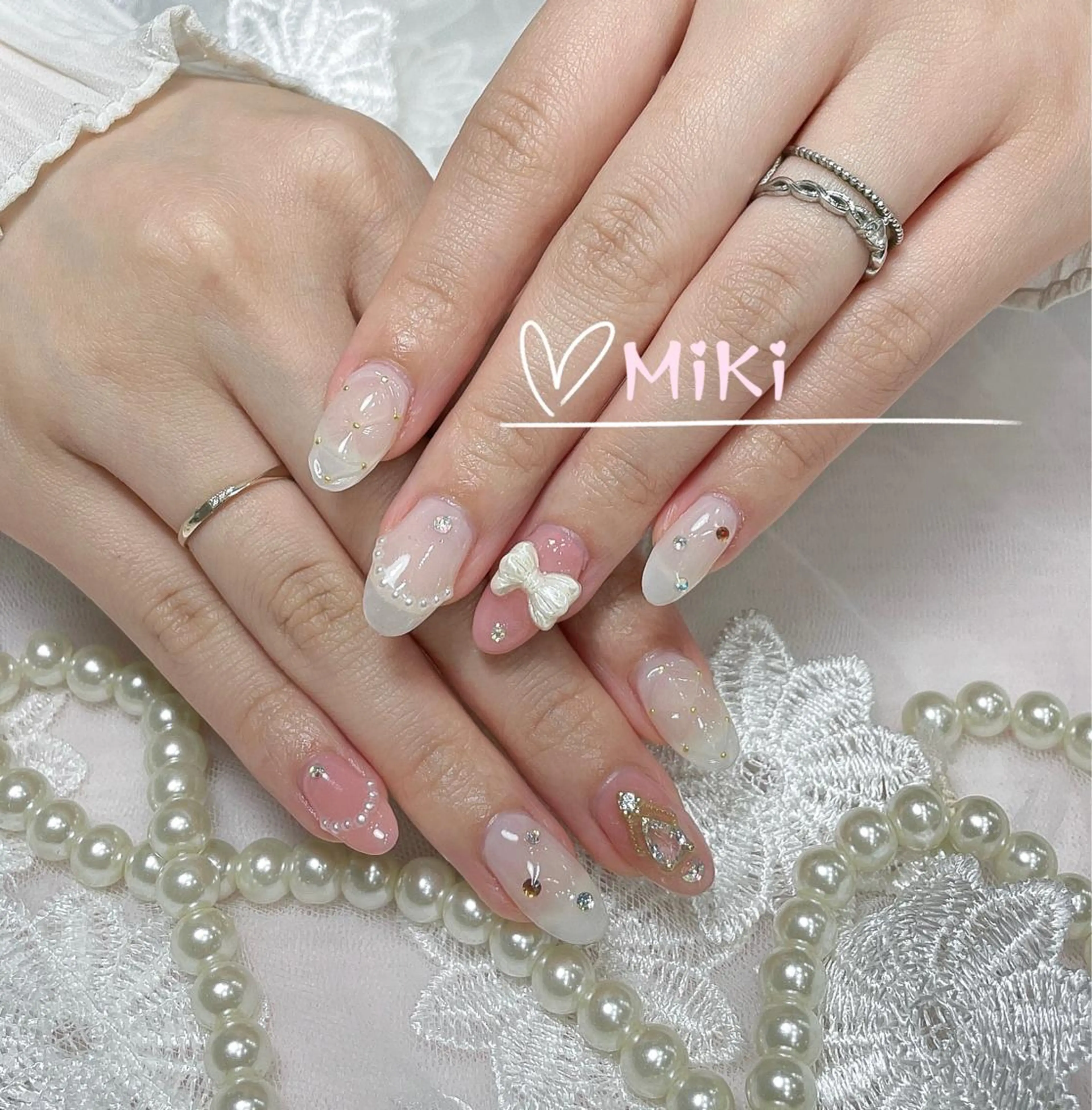 ネイル 🦋 MiKi 🦋 ネイルサロンのネイルデザイン