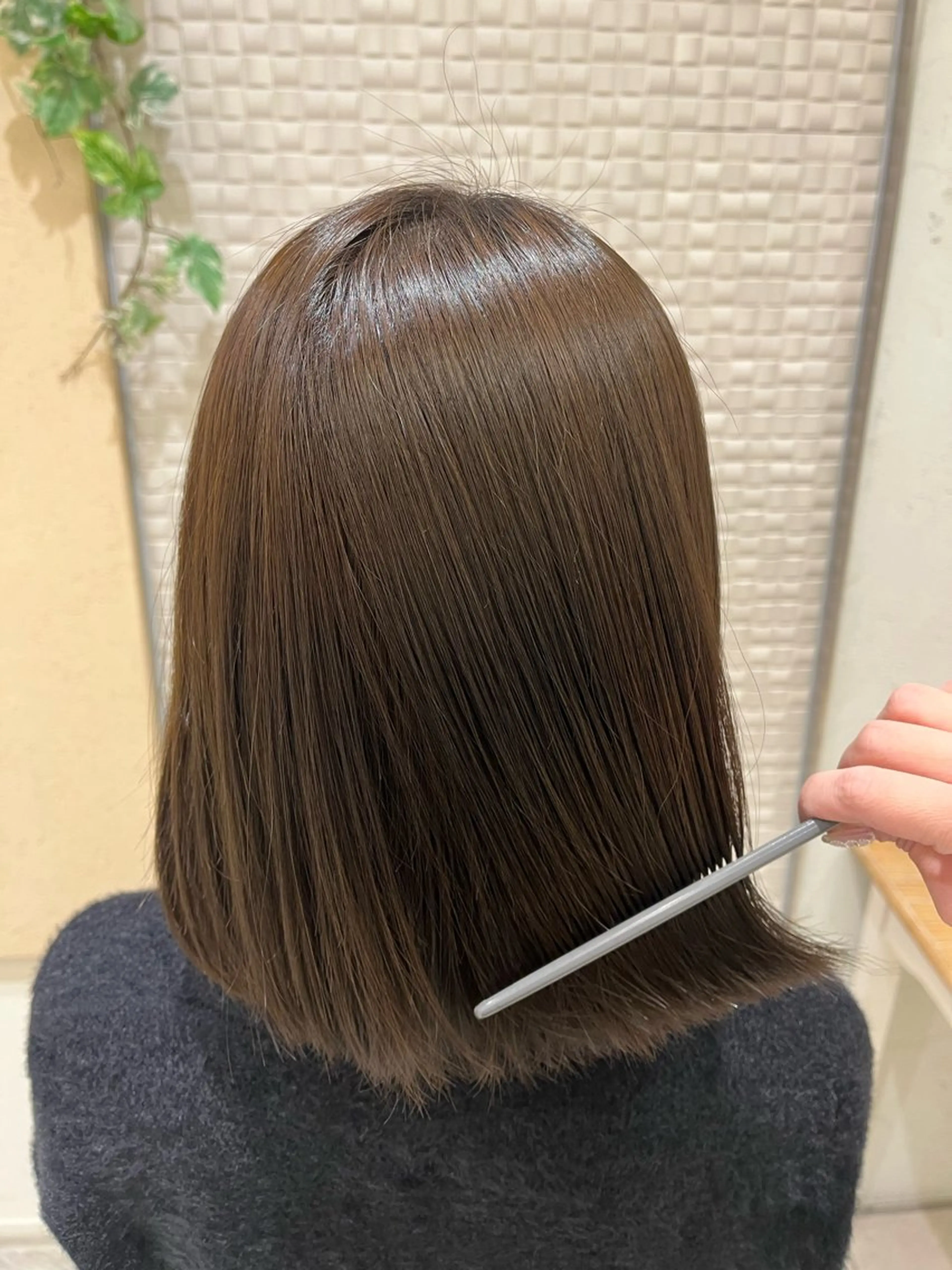 【平日16時​〜​限定】ブリーチなし透明感onecolor🥣 ͗ ͗‪‪🎀の写真