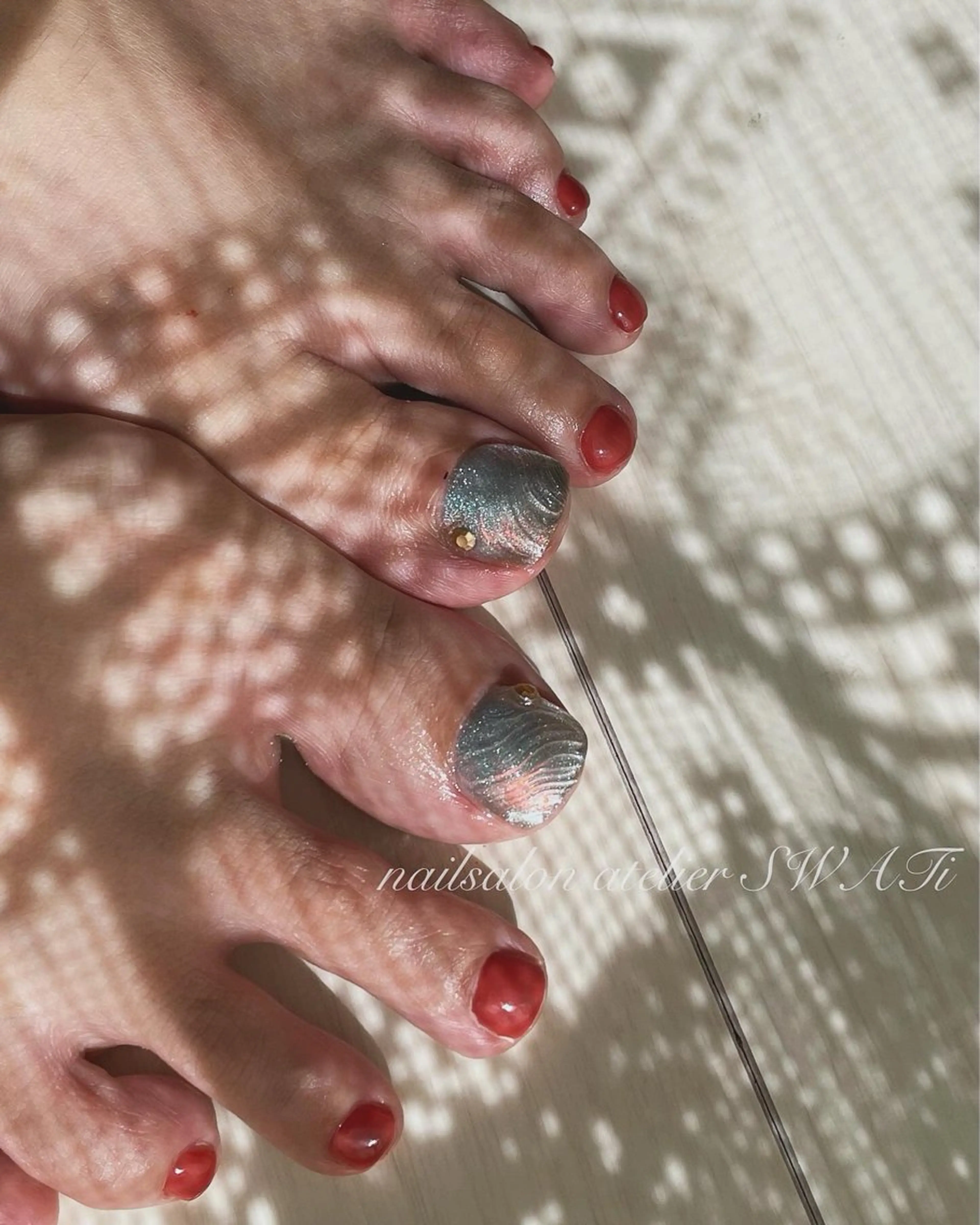 ネイル ヘアーサロン大野所属・nailsalon SWATiのネイルデザイン