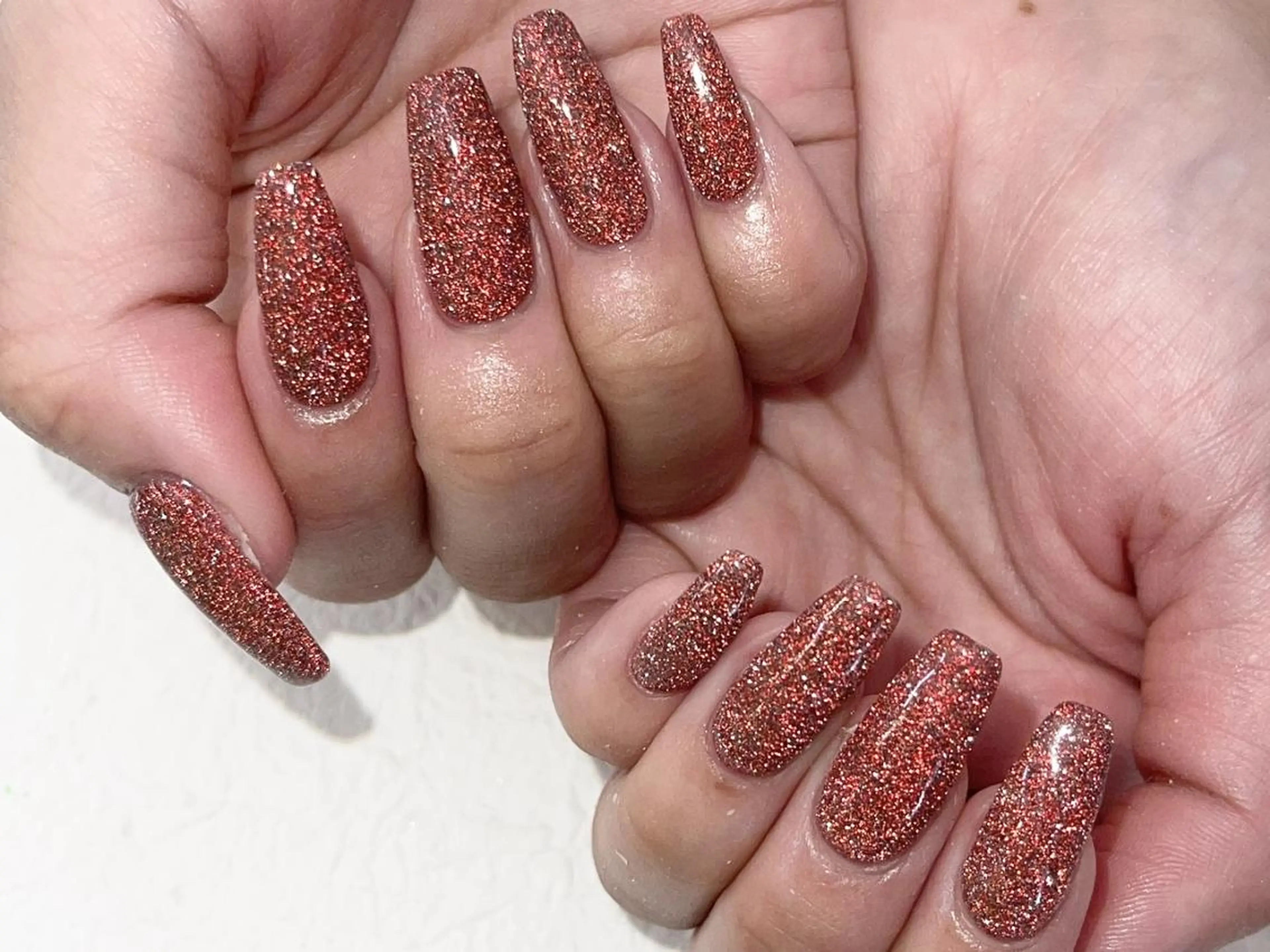 ネイル フラッシュネイル ラメ(グリッター) ワンカラーネイル ハンドネイル シンプルネイル専用 💖ゆちたの部屋のネイルデザイン
