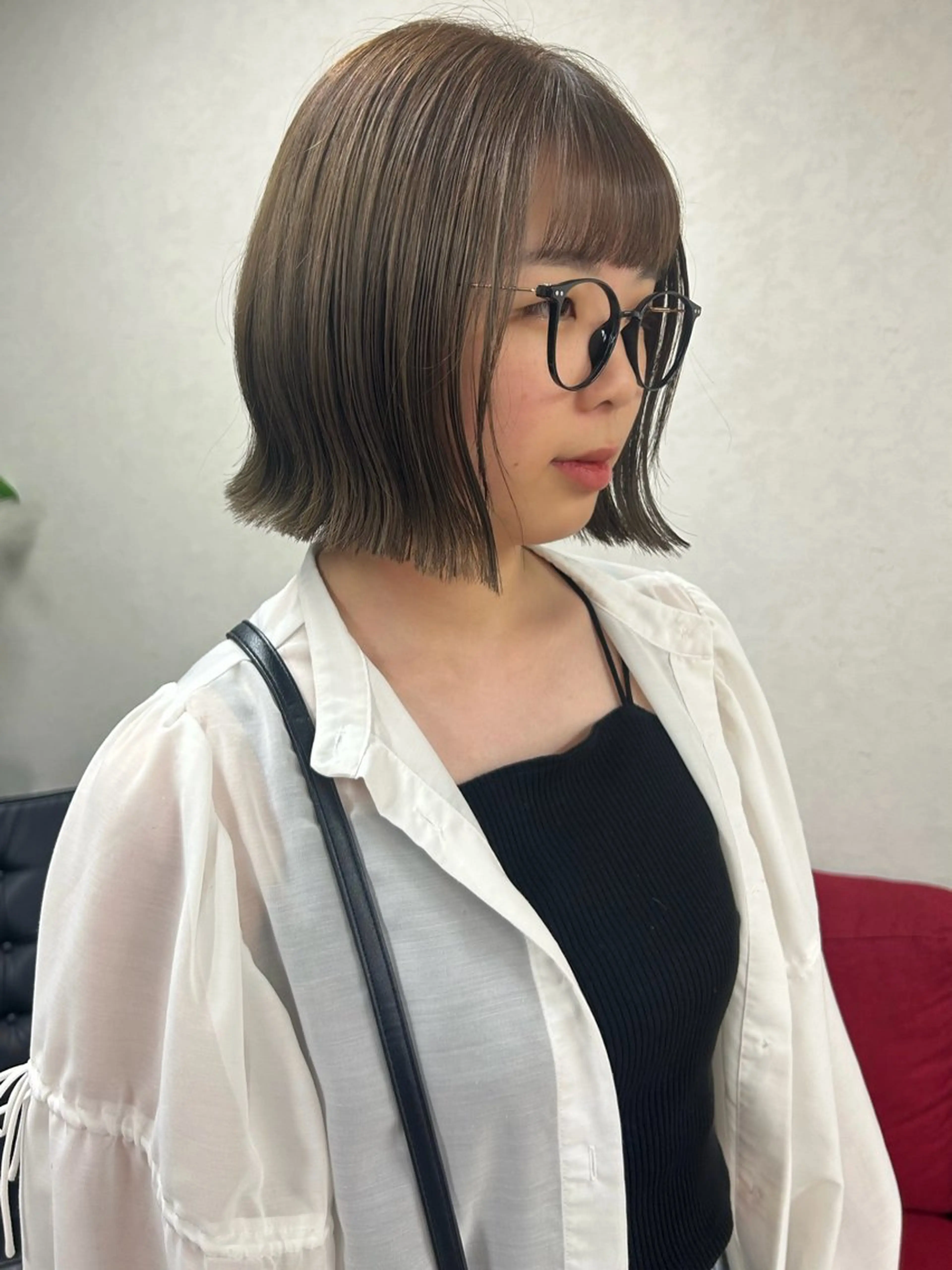 ミディアム カラー ヘアカラー トリートメント インナーカラー ／レイヤー🦋ルイのヘアスタイル