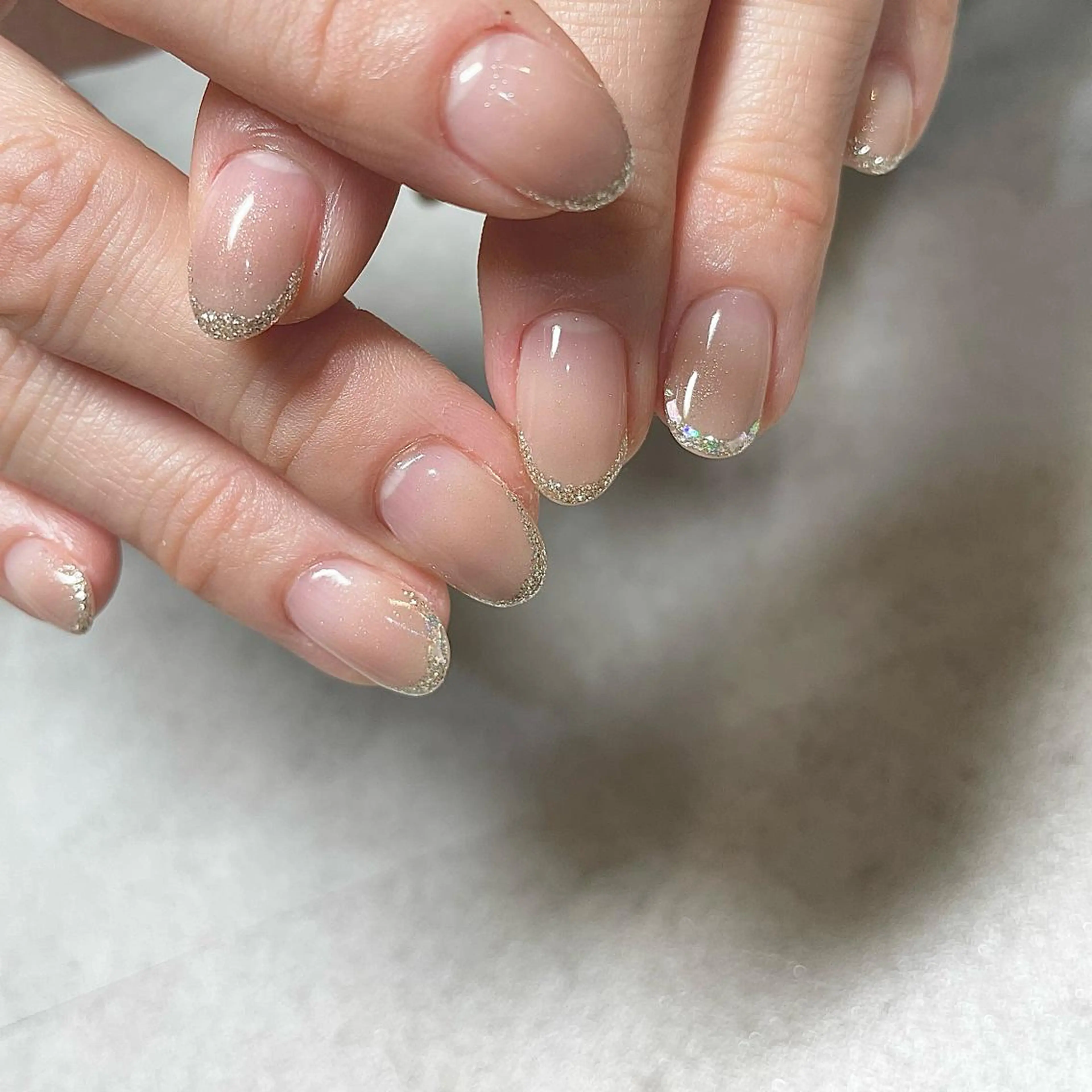 ネイル フレンチネイル ホログラムネイル acs.n所属・ネイル，耳つぼ 風間すみれのその他イメージ