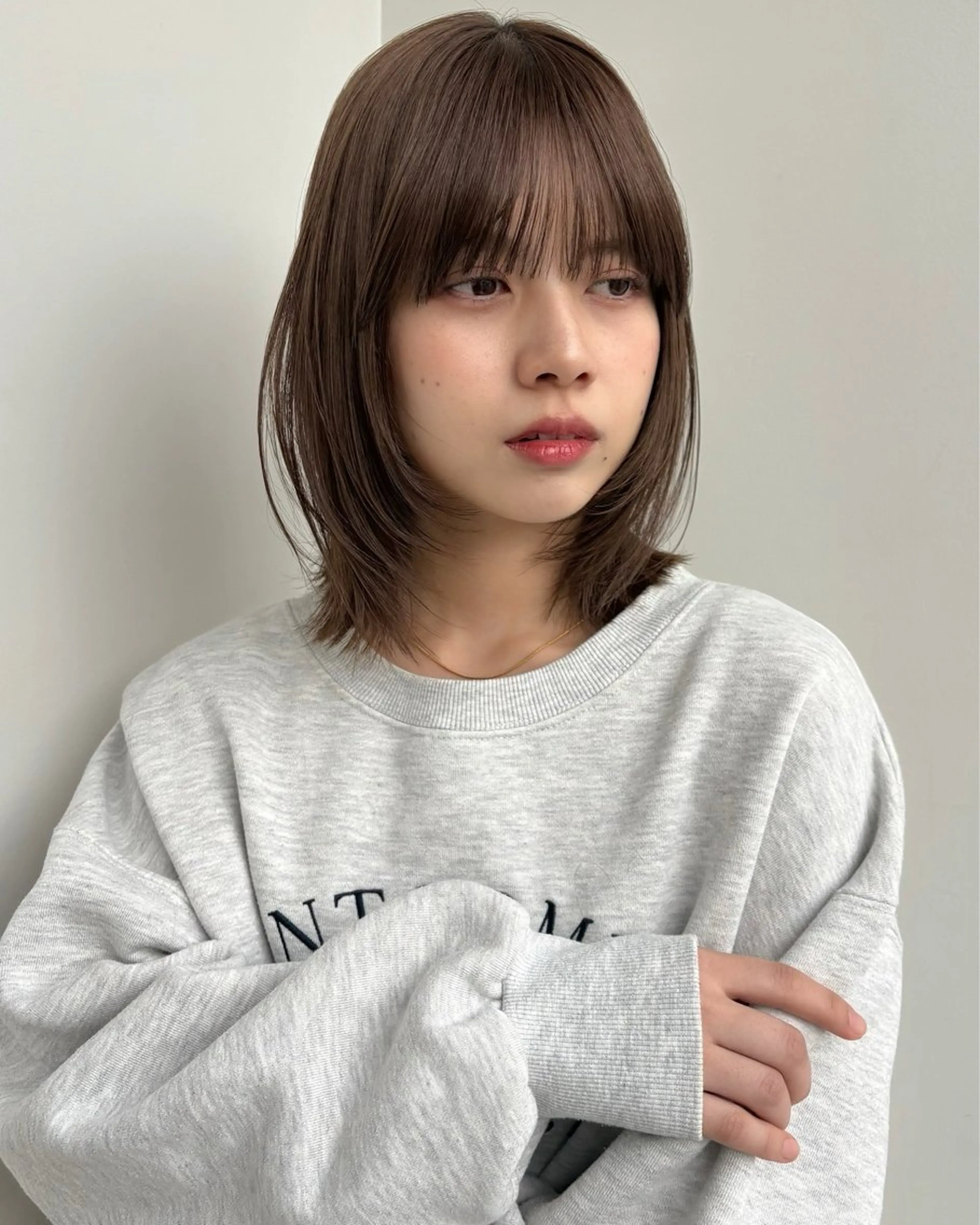 ショート 似合わせ/透明感 /レイヤー/りほ🤍のヘアスタイル