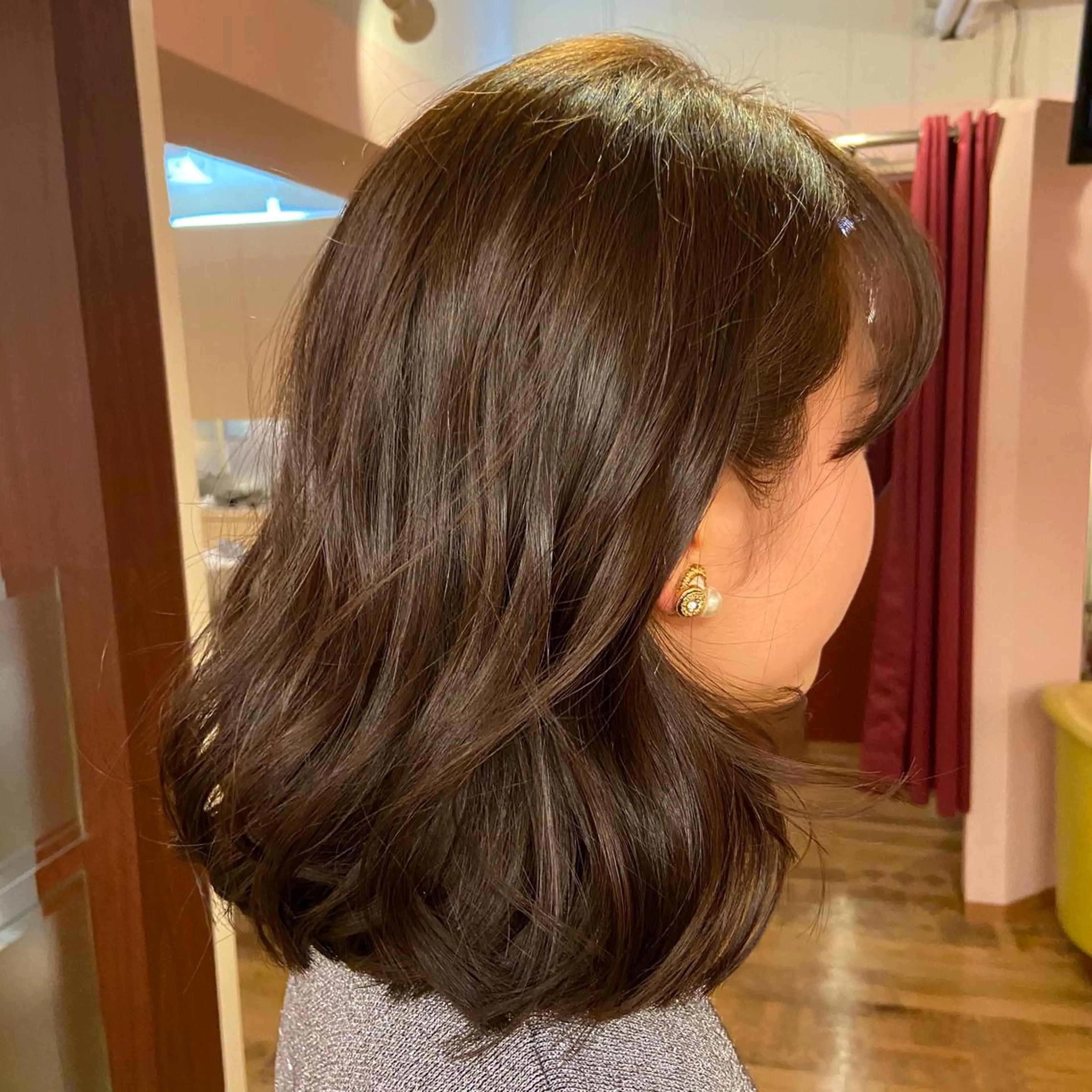 ミディアム ツバサ 髪質改善のヘアスタイル