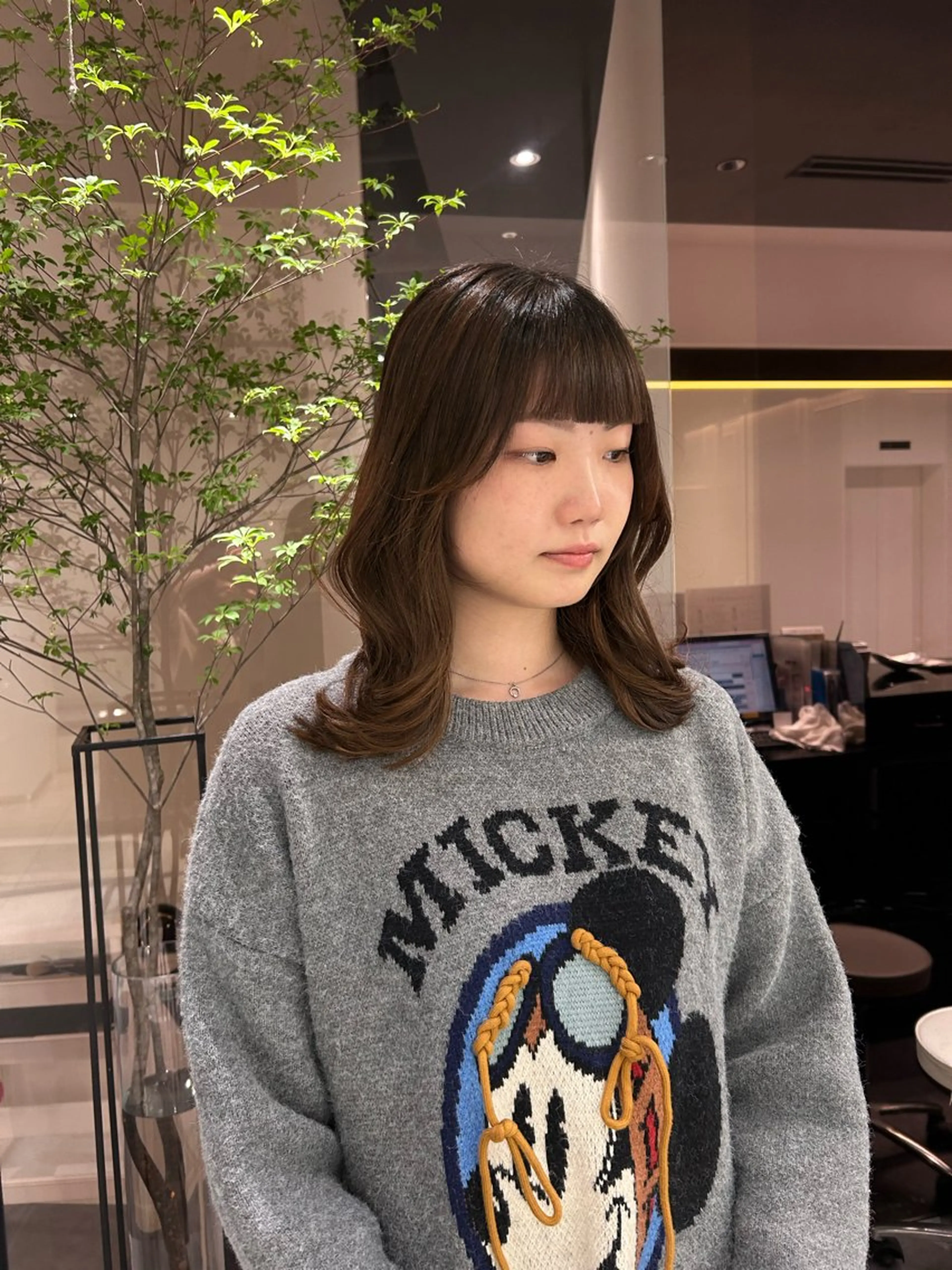 ミディアム K-two名古屋所属・ショートカット 中原優美のヘアスタイル