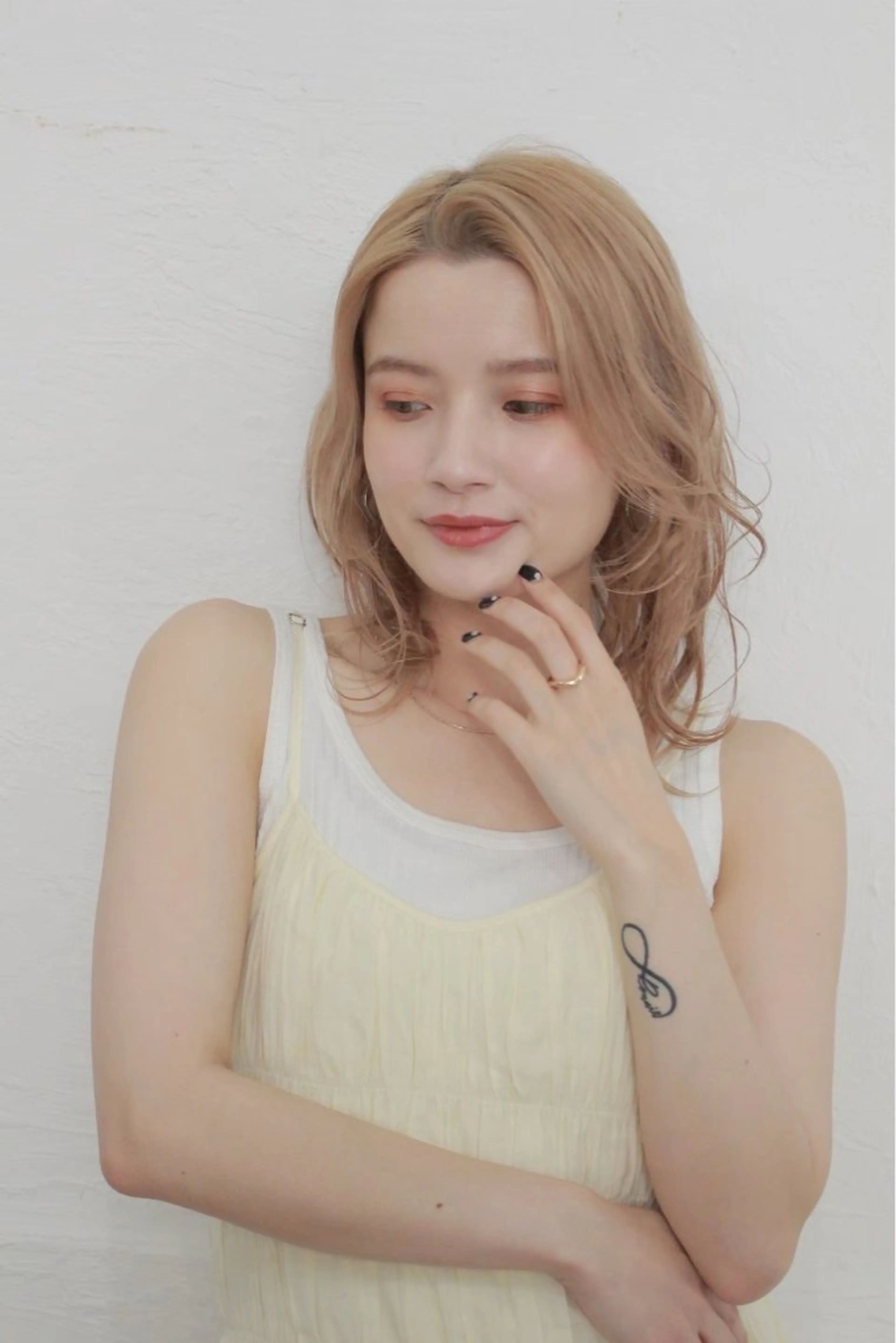 ミディアム ボブ｜レイヤー ショート｜Hinaのヘアスタイル