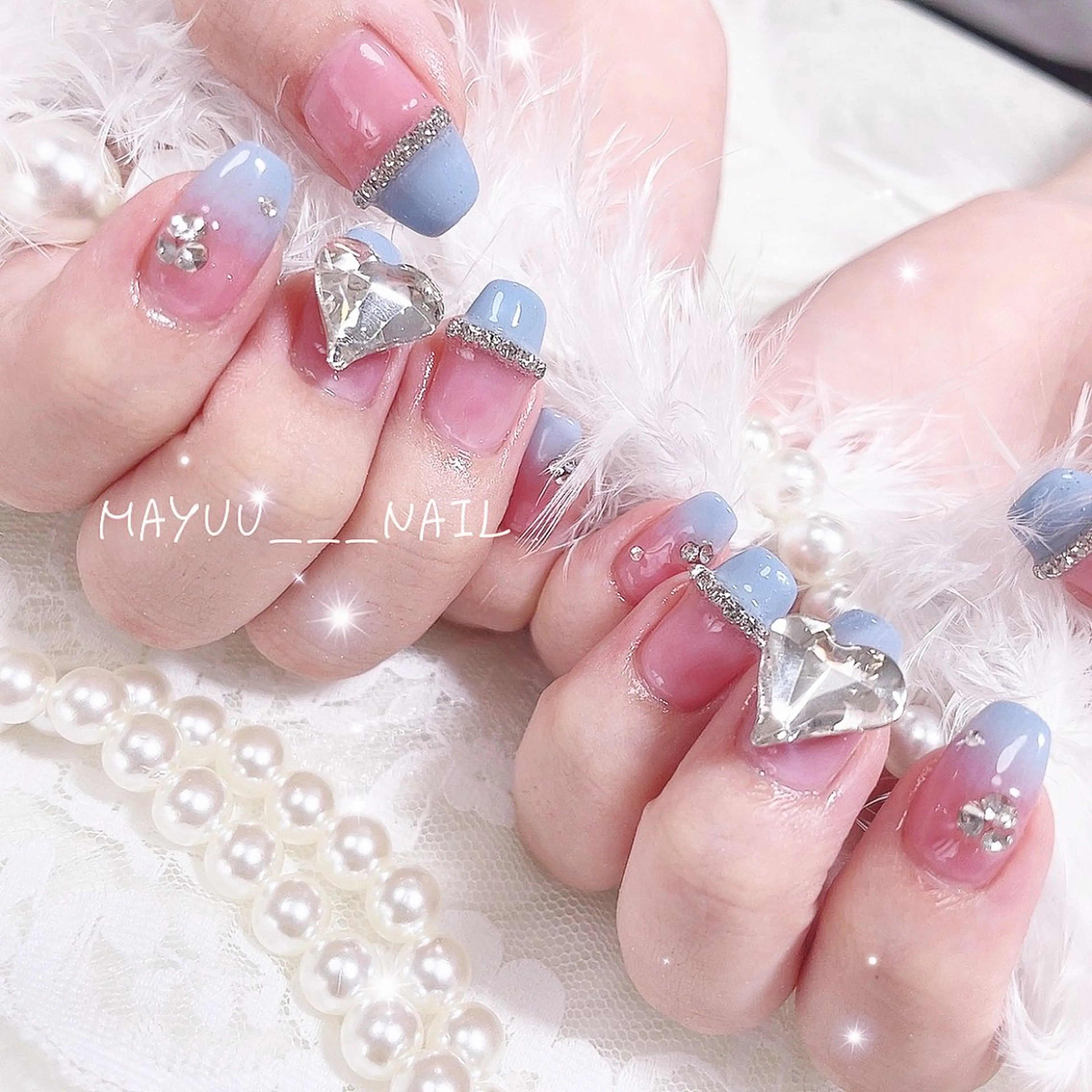 ネイル 🎀 Mayu 🎀痛ネイルのネイルデザイン