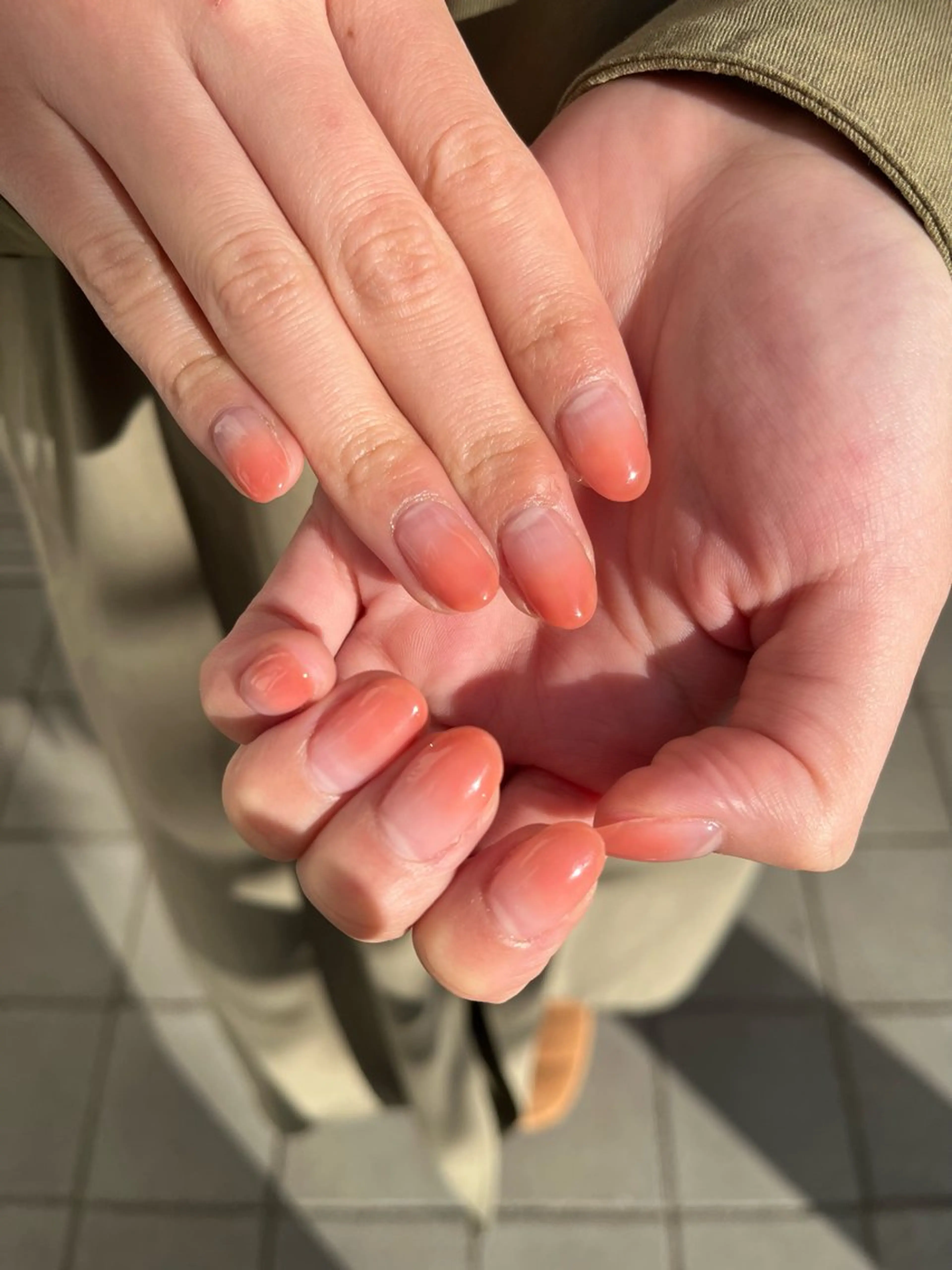 ネイル グラデーション Kaede : 韓国ネイル🎀のネイルデザイン