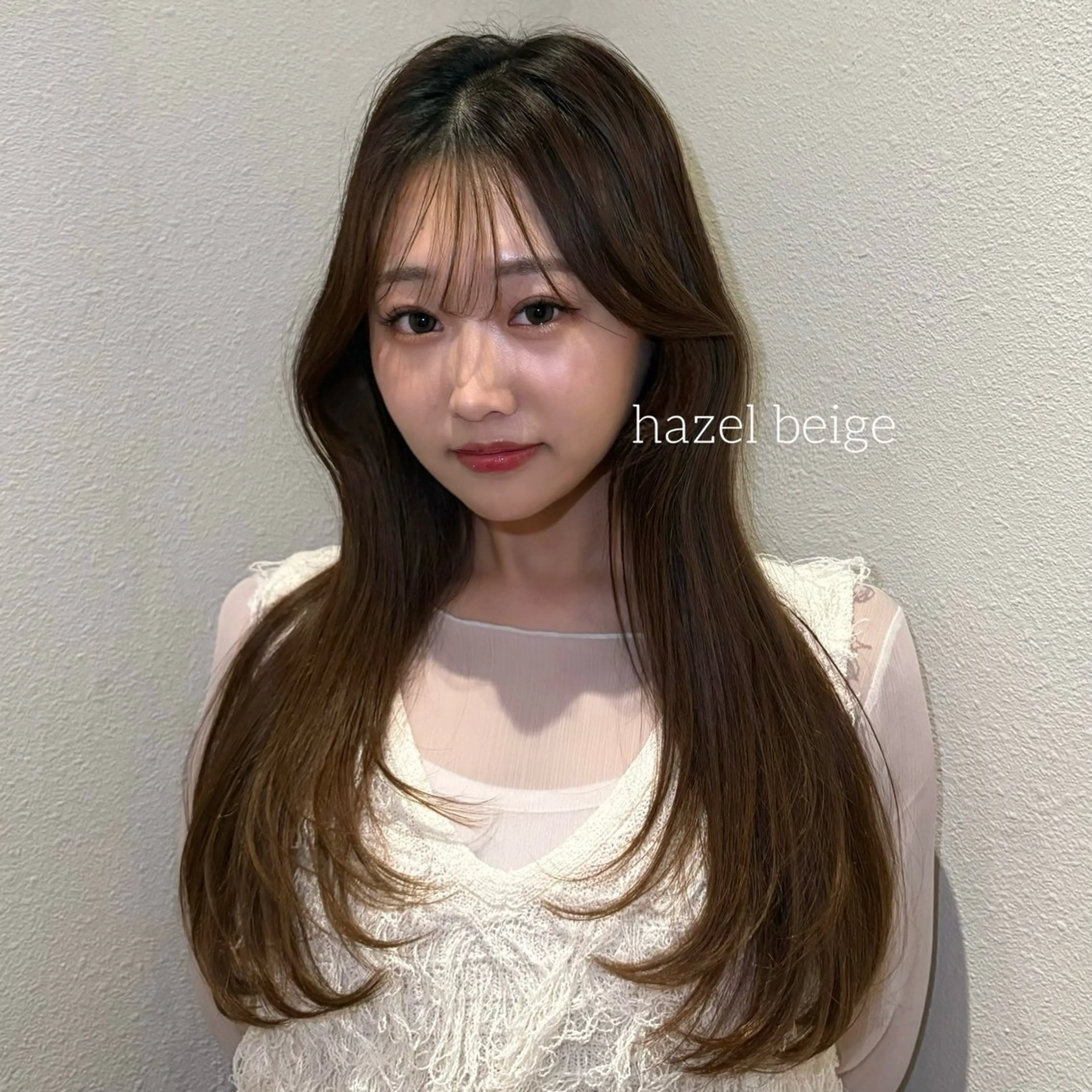 ロング カラー 顔まわり/オフィス カラー/青栁優🔆のヘアスタイル