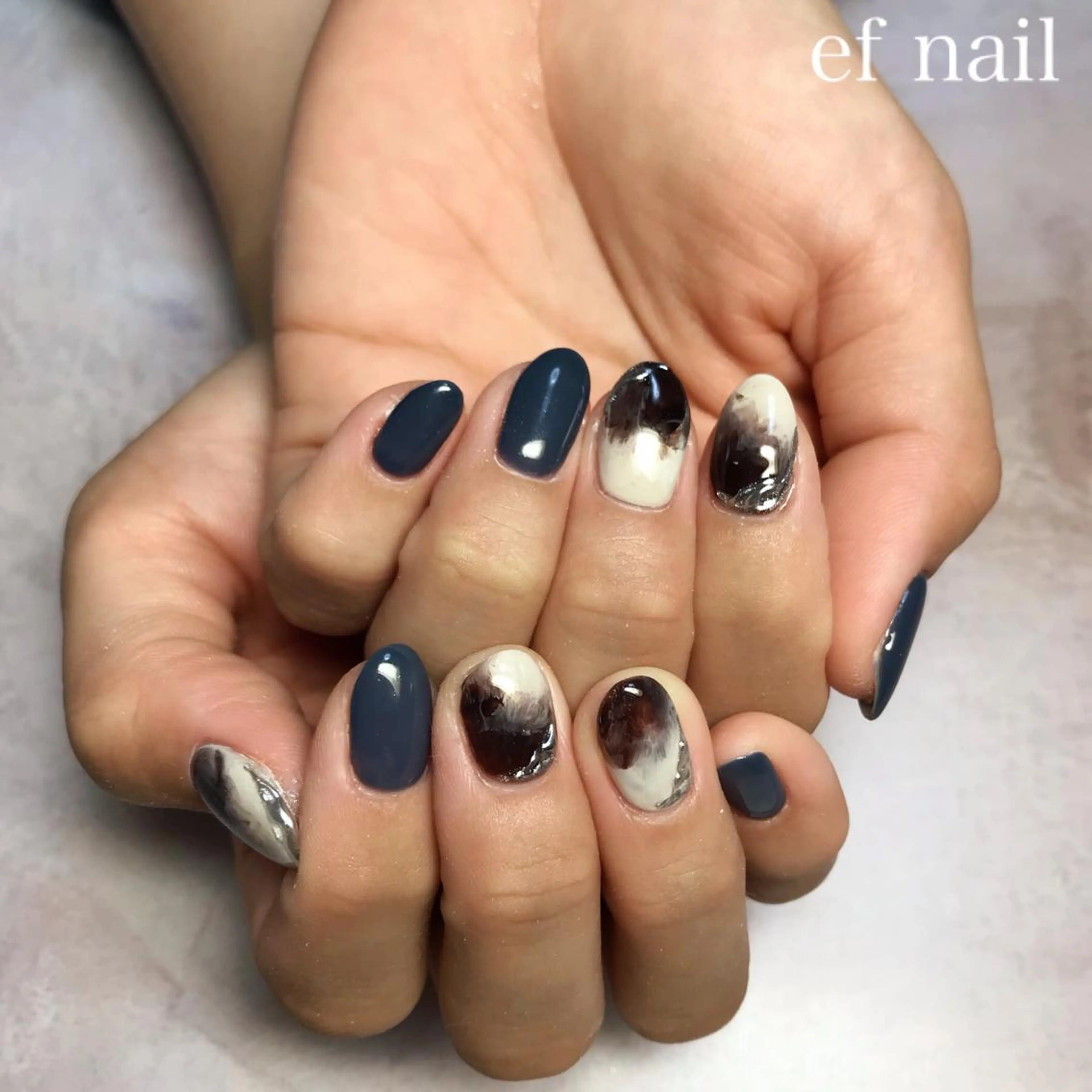 ネイル ハンドネイル ef nailのネイルデザイン