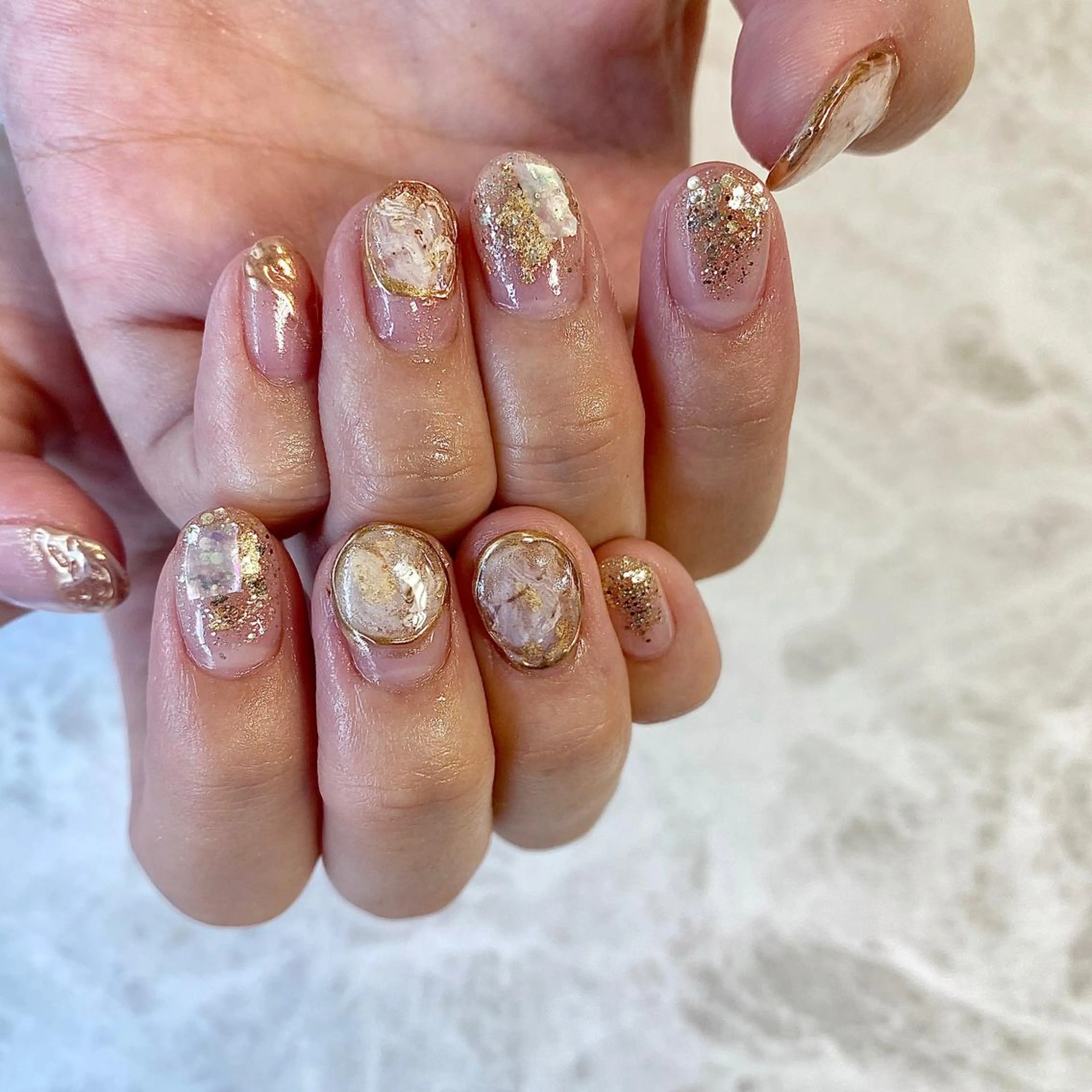 ネイル ハンドネイル ハンドケア ulu~new generation salon所属・ulu KURUMI💖のネイルデザイン