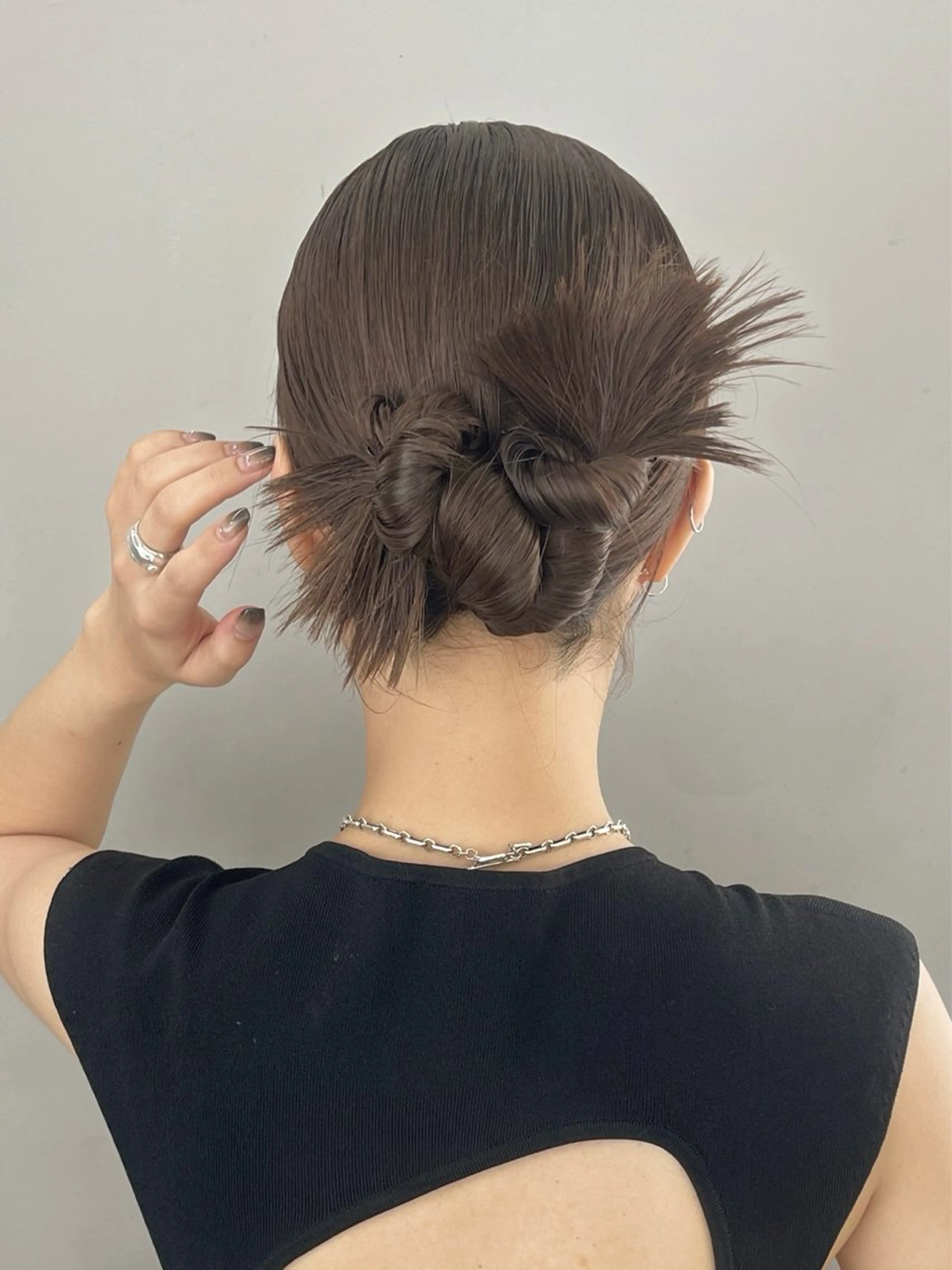 セミロング ヘアセット mihiro 美優のヘアスタイル