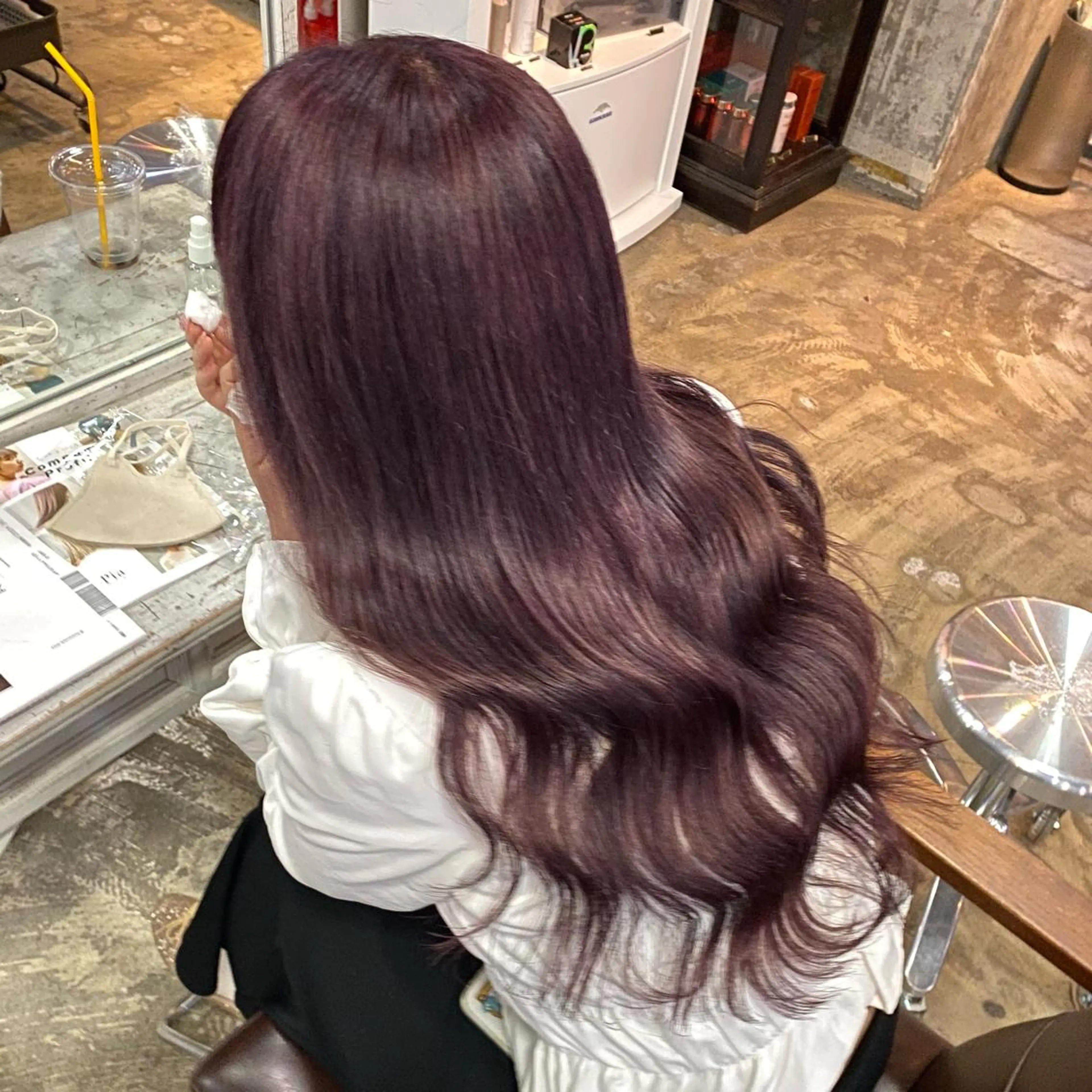 ロング ひな 【pia】のヘアスタイル