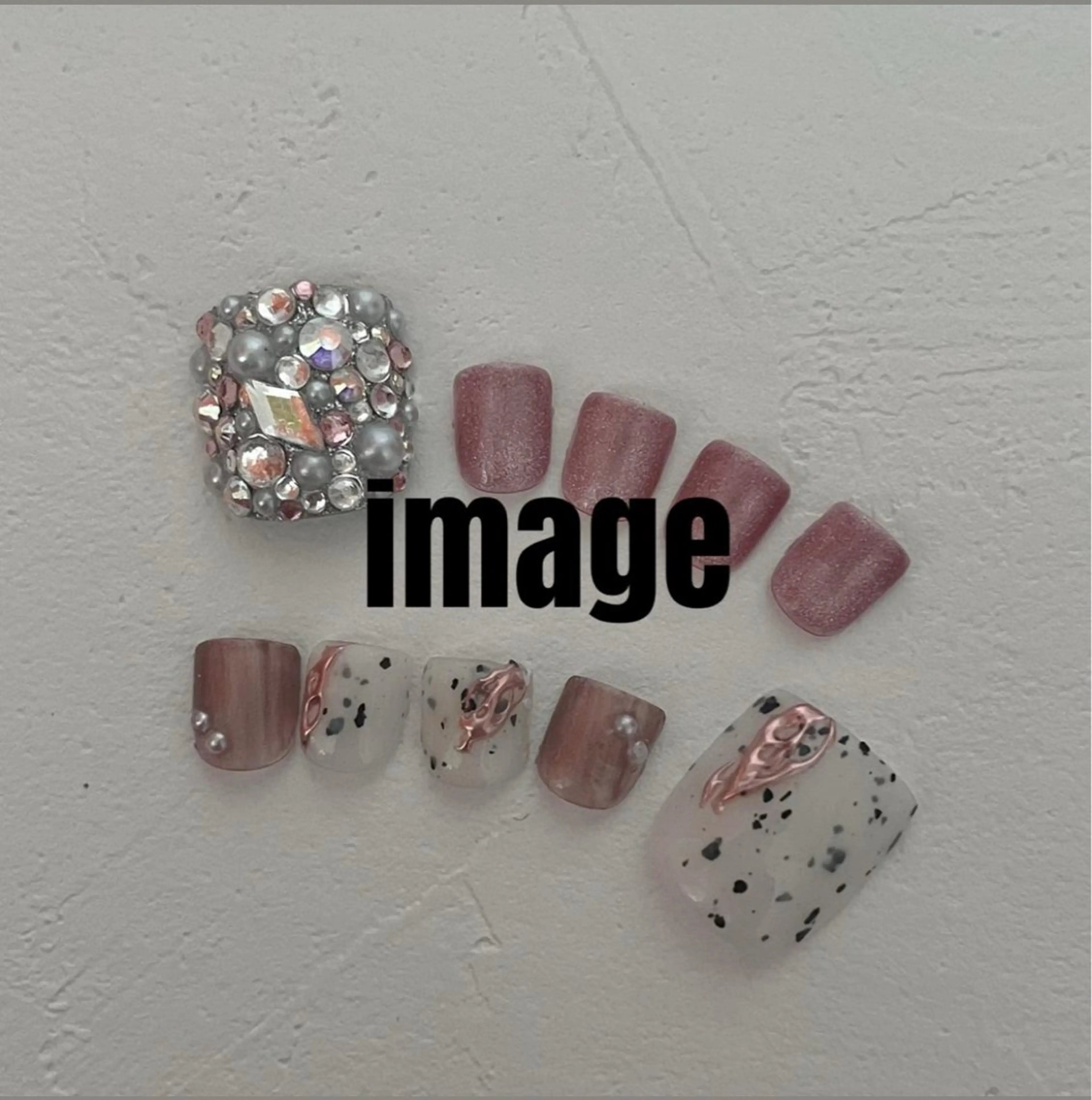 ネイル フットネイル フットネイル MARU NAIL nanokaのネイルデザイン