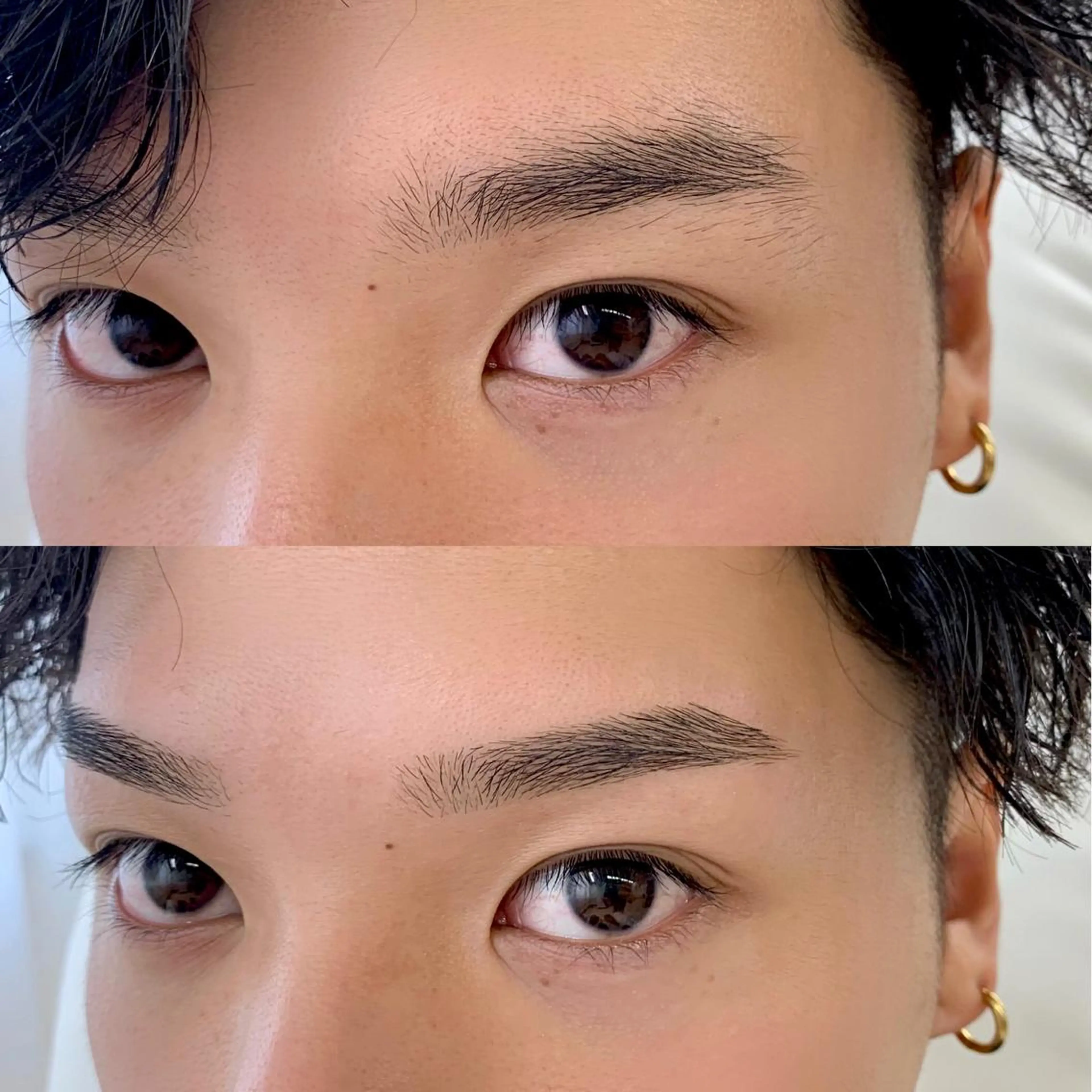 メンズ アイブロウ ワックス脱毛 その他(アイブロウ) NERU  lash&brow所属・鈴木 音瑠のマツエク・マツパデザイン
