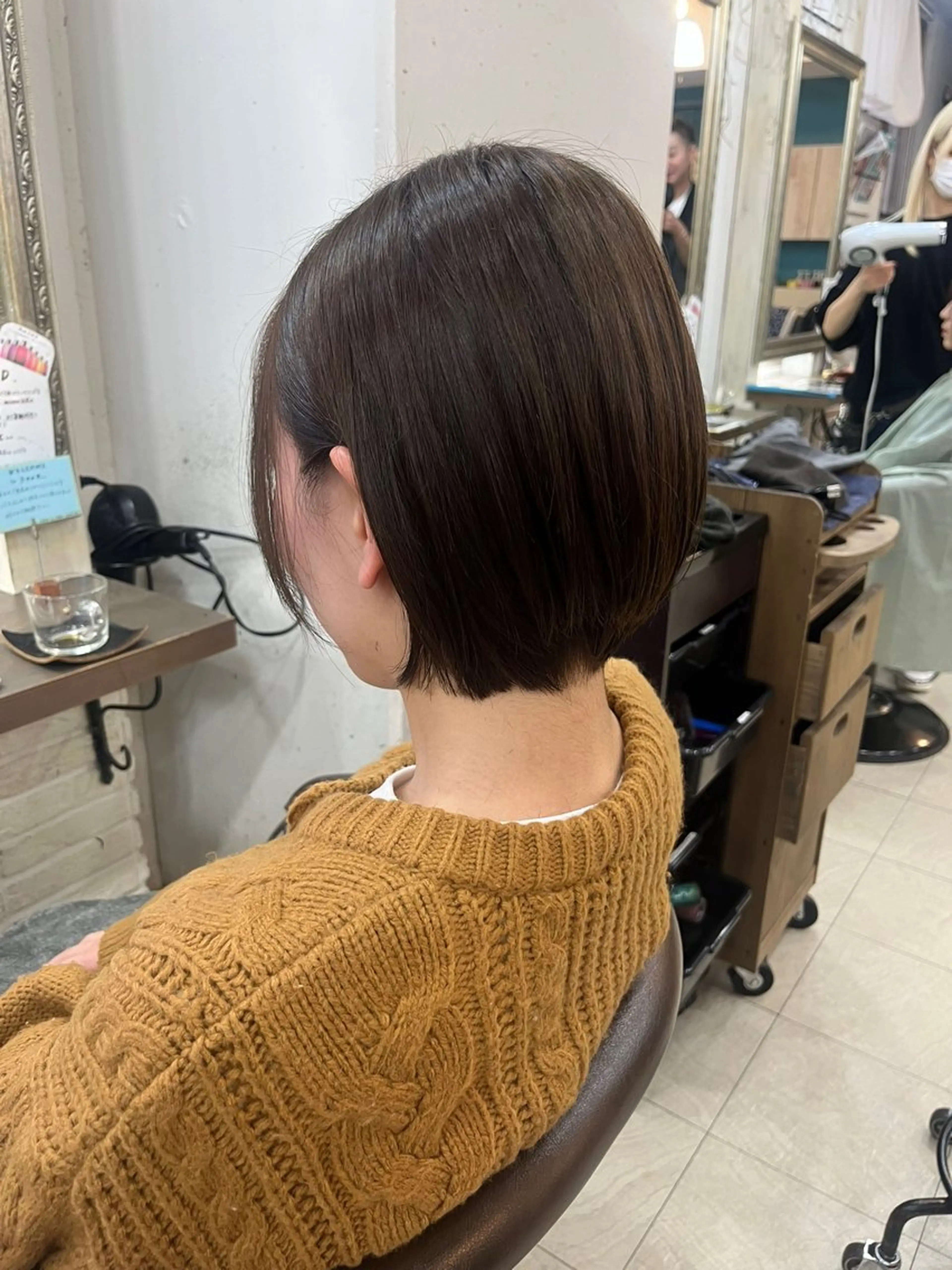ショート ショートボブ ボブ ショートヘア 兒玉/透明感カラー 髪質改善のヘアスタイル