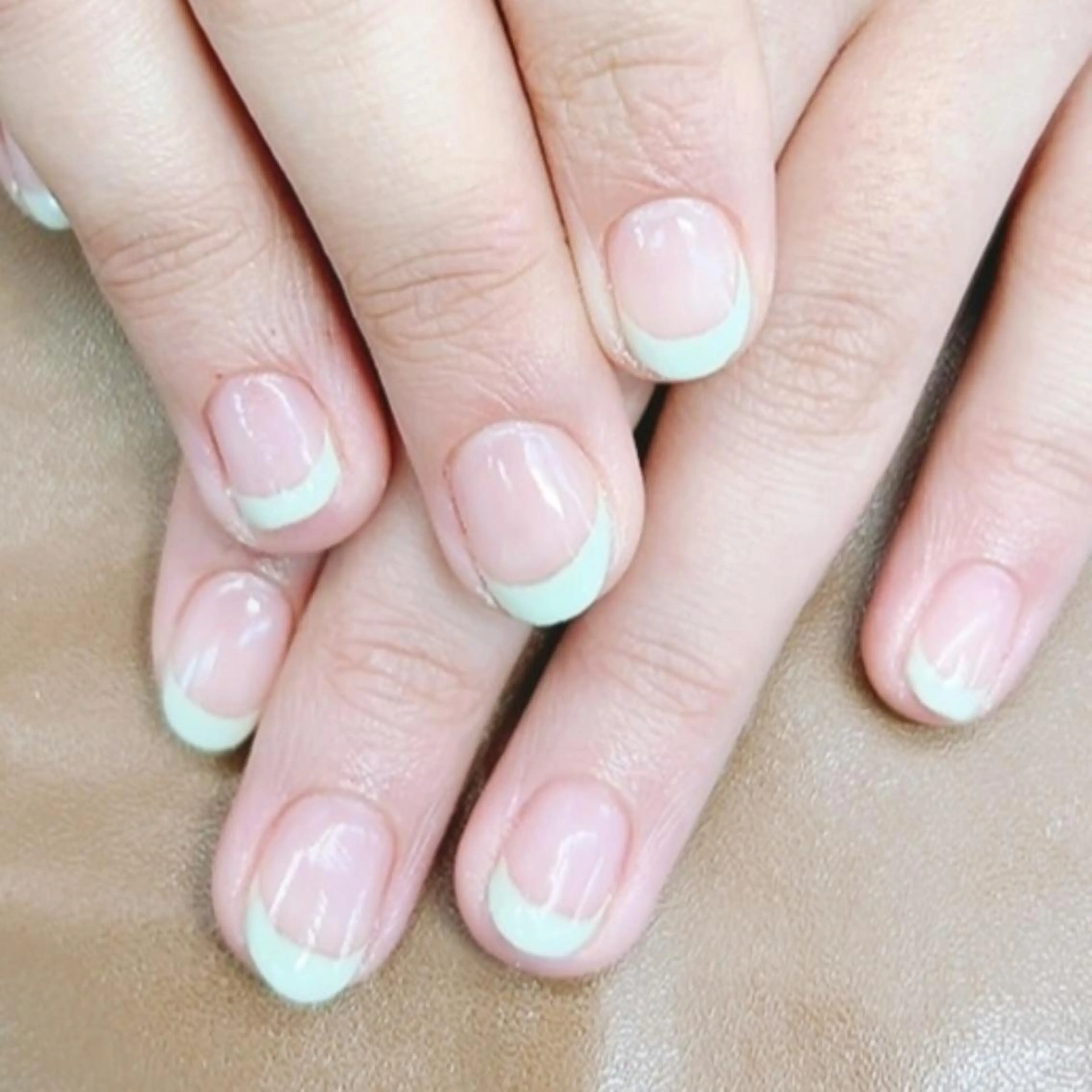 ネイル フレンチネイル パステルネイル blanca🌼 Juri(東白楽)のネイルデザイン