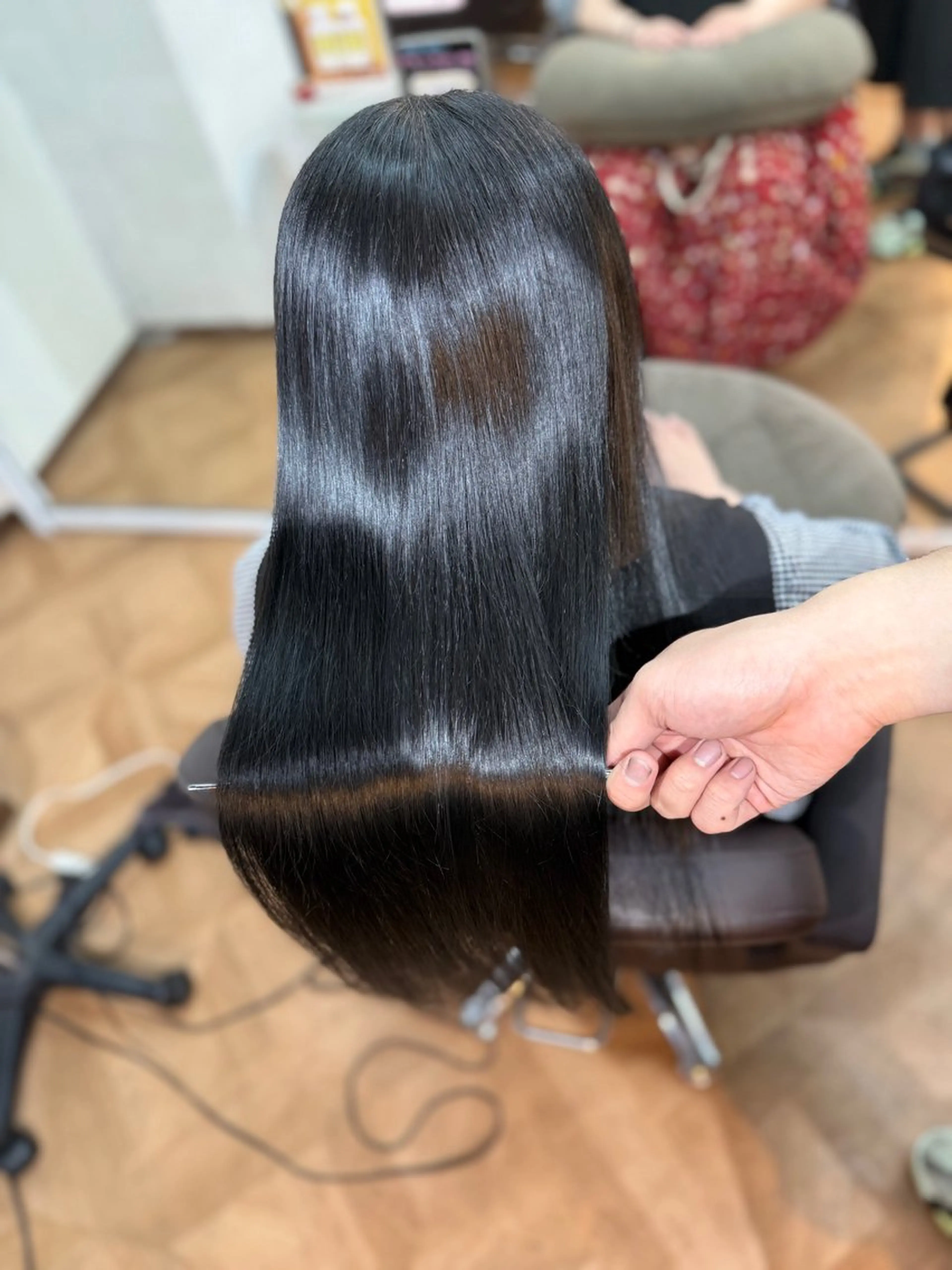 ロング ヘアカラー トリートメント 髪質改善 晟之介のヘアスタイル