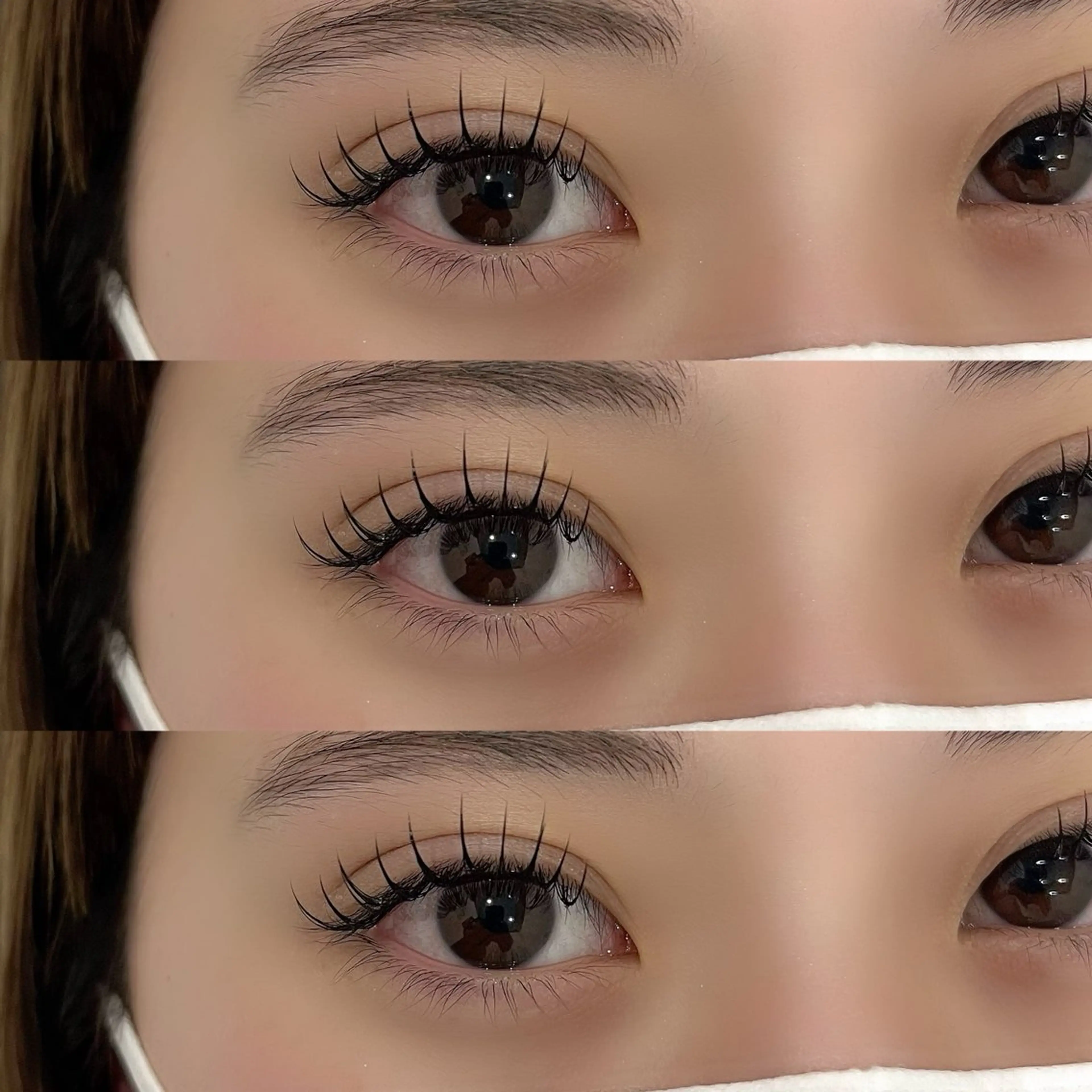 マツエク・マツパ MAQUM𖤐 Satsumiのマツエク・マツパデザイン