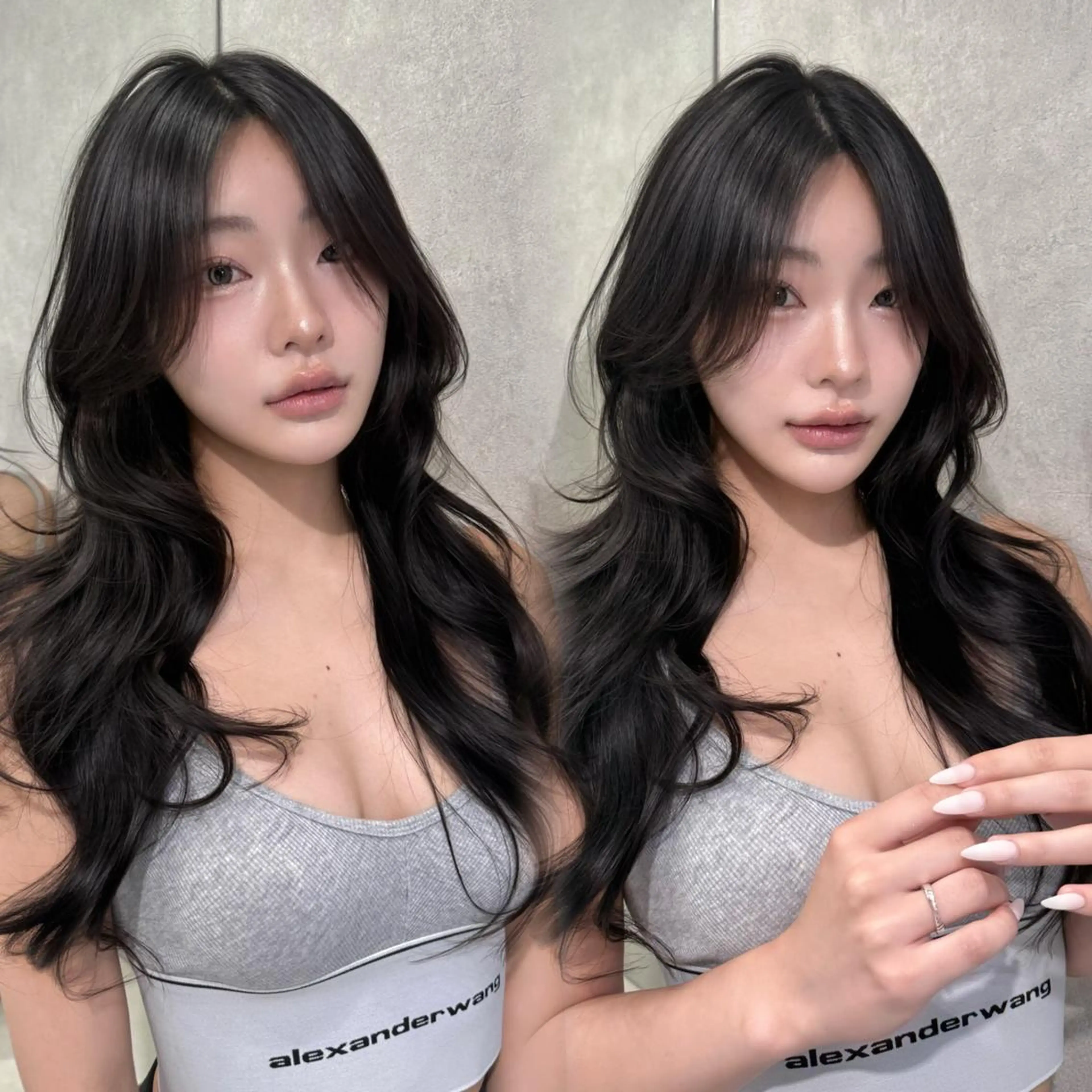 【🥇人気No1🥇】韓国風カット＋カラー＋選べる髪質改善トリートメント💆🏻‍♀️🩷✨の写真