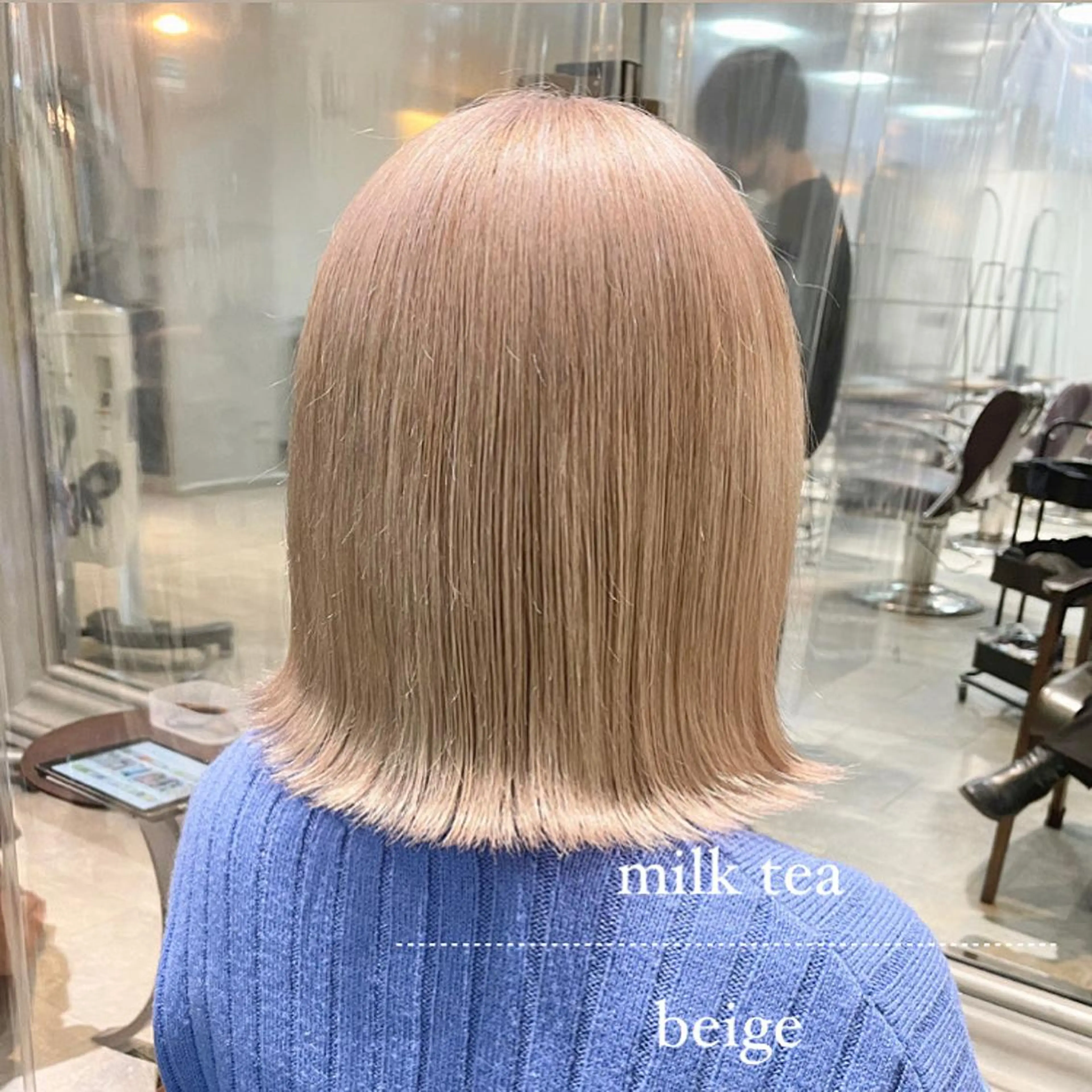 カラー ブリーチ fifth リュウセイのヘアスタイル
