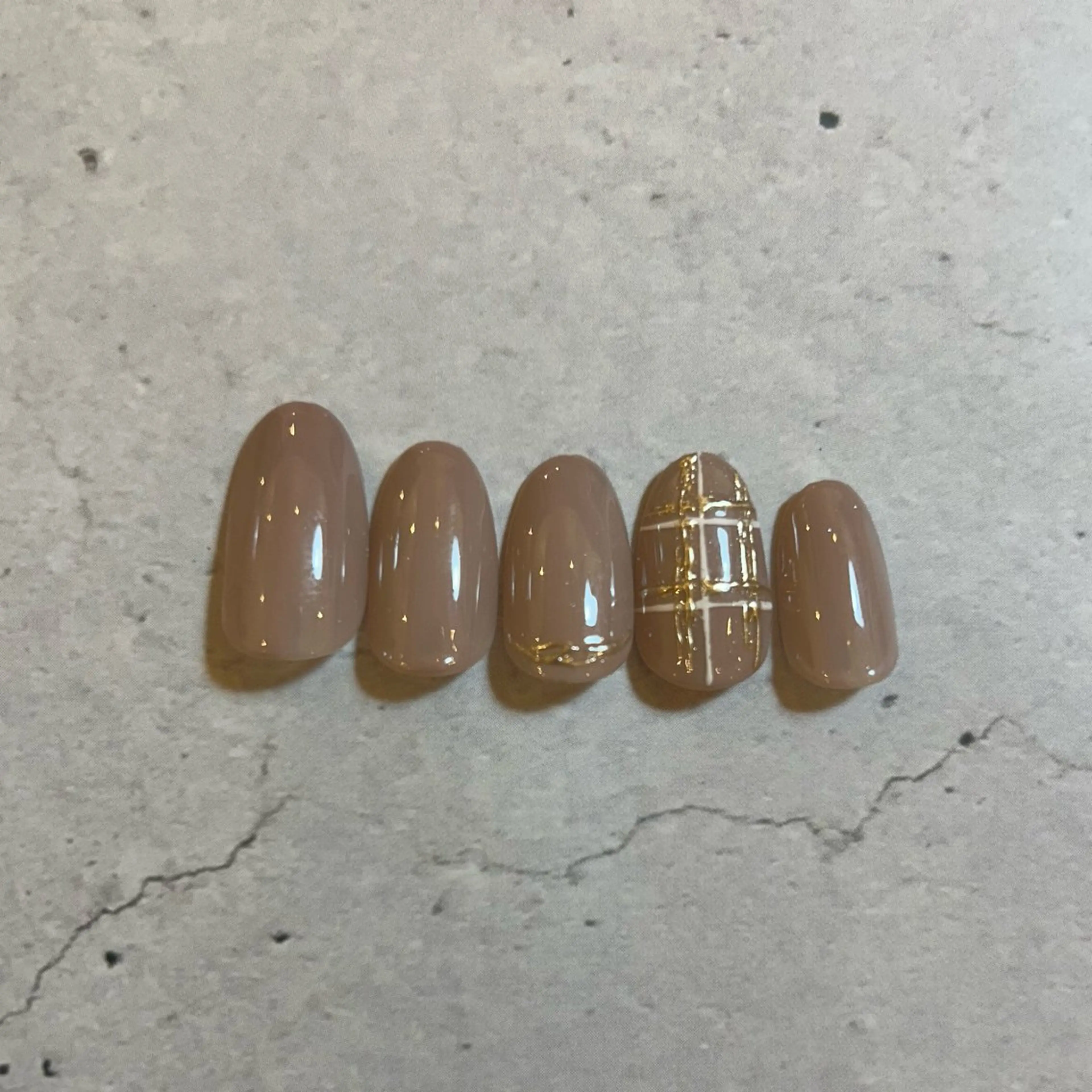 ネイル オフィスネイル YUZUME月島店所属・YUZUME ERIのネイルデザイン