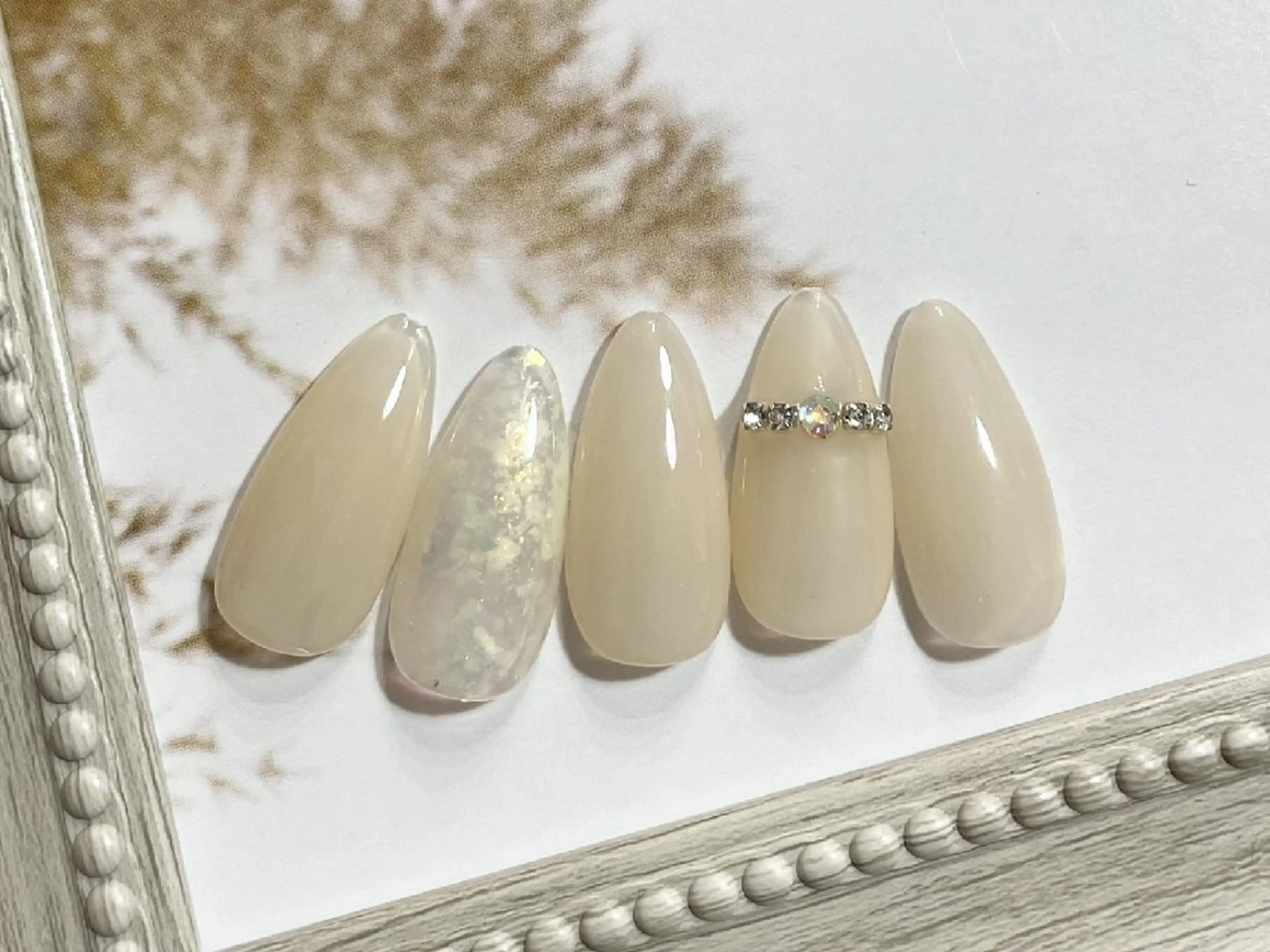 ネイル オフィスネイル 夏ネイル ハンドネイル Nailsalon Merci東中野のネイルデザイン