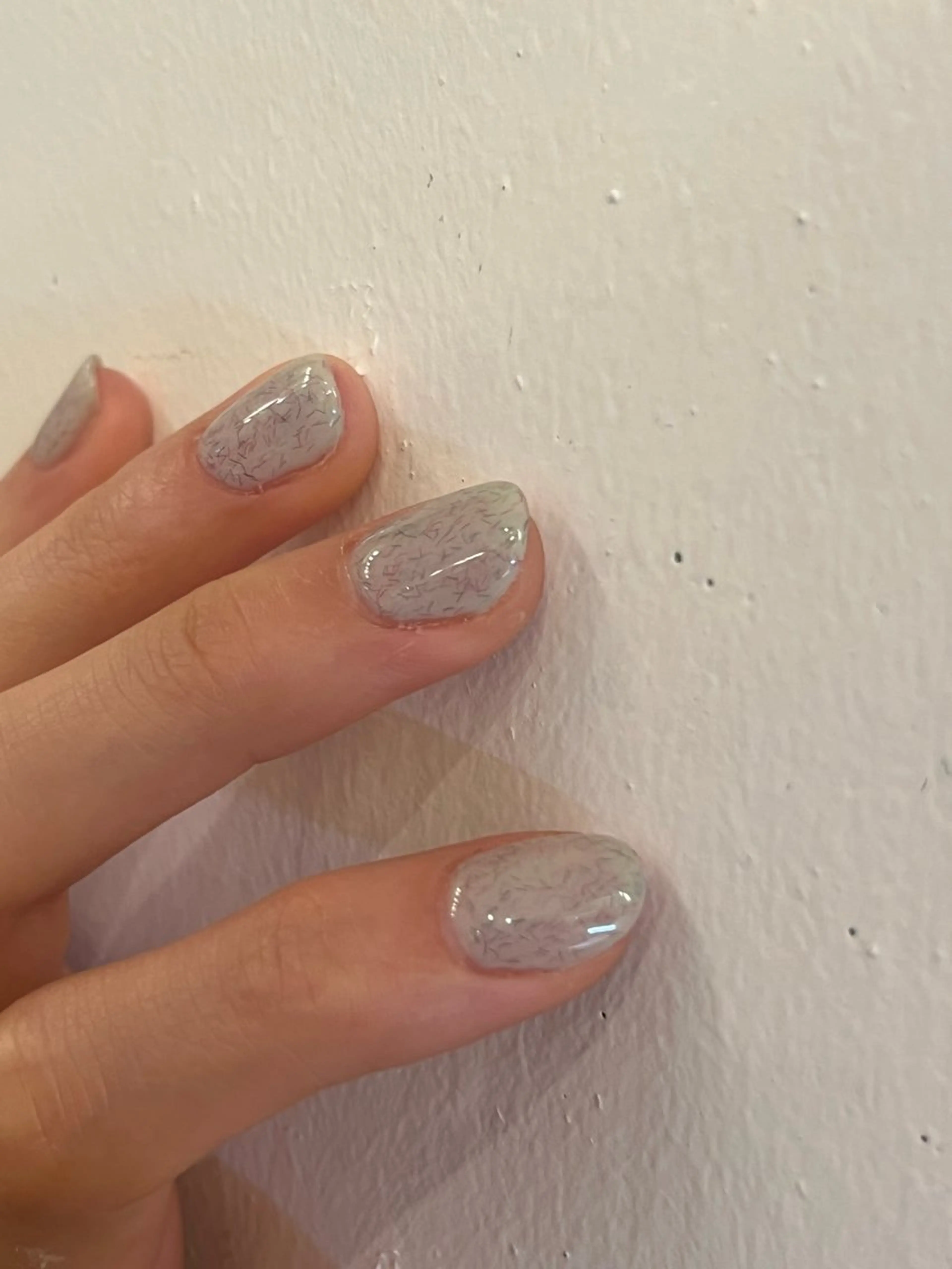 ネイル ジェルネイル ワンカラーネイル pu+on. nailworks所属・fuyumi / ニュアンスネイルのネイルデザイン