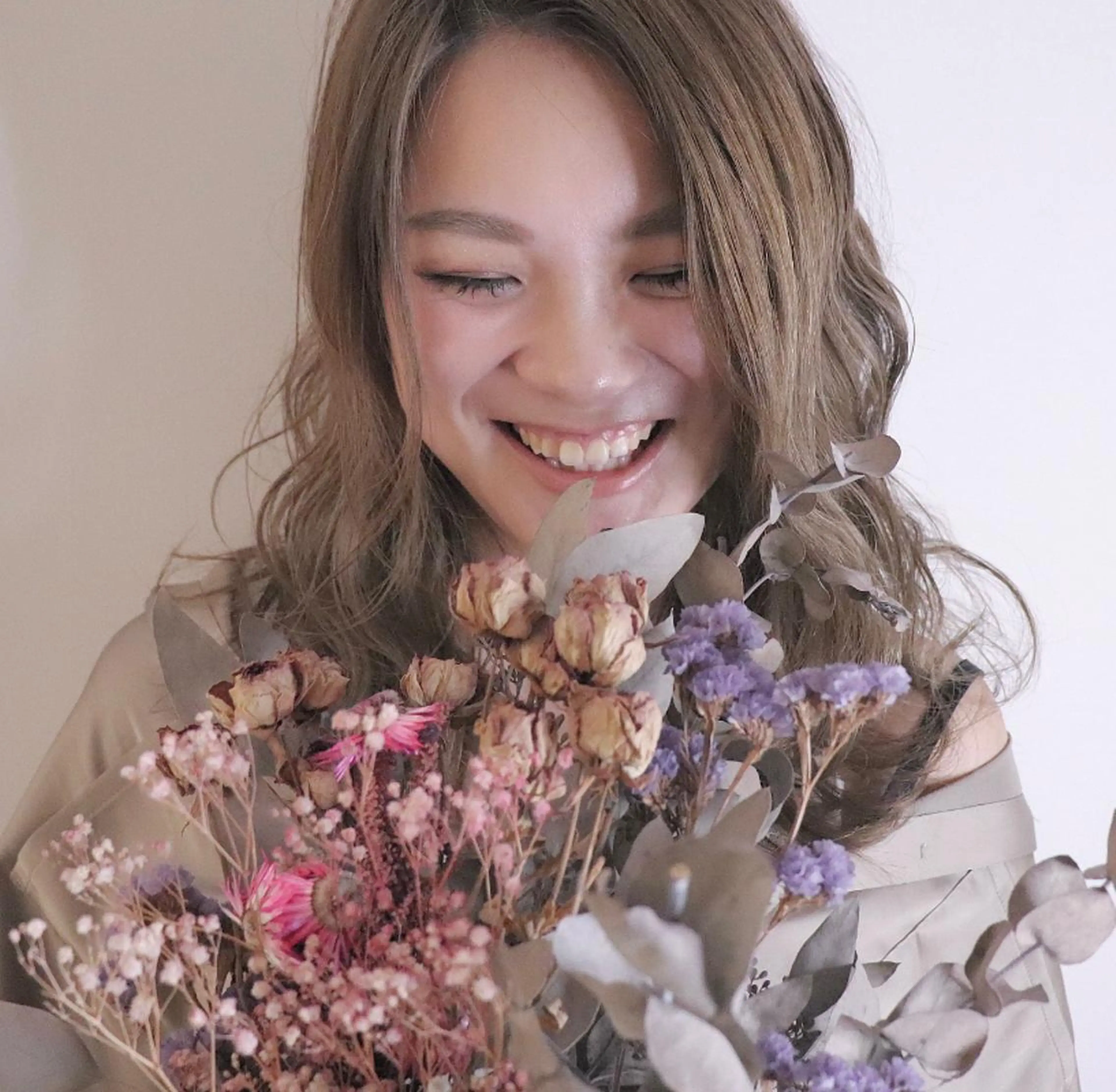 ロング kitagawa mayuのヘアスタイル