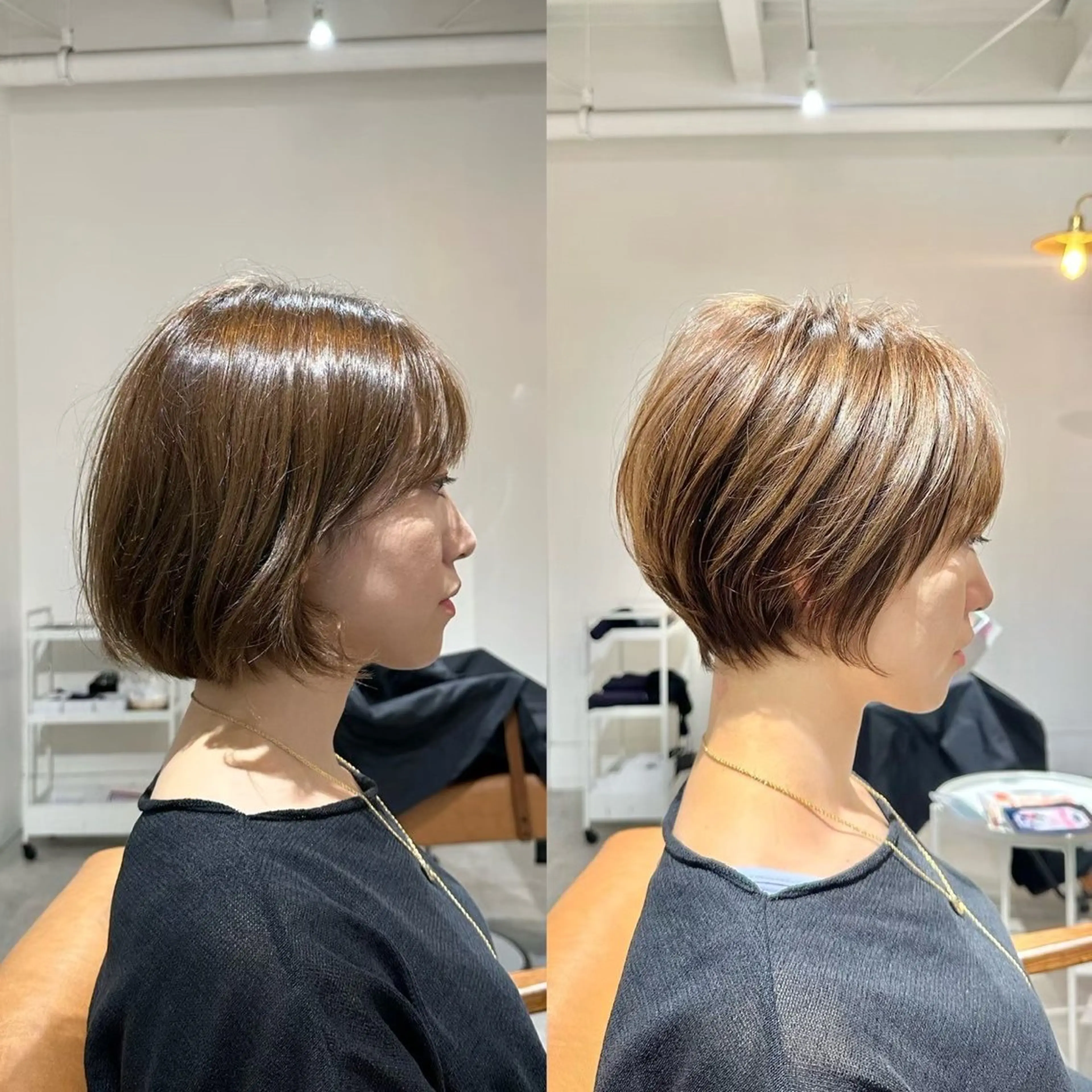 ショート juve.別府店所属・ショート/ボブ ハイライト/Lucaのヘアスタイル