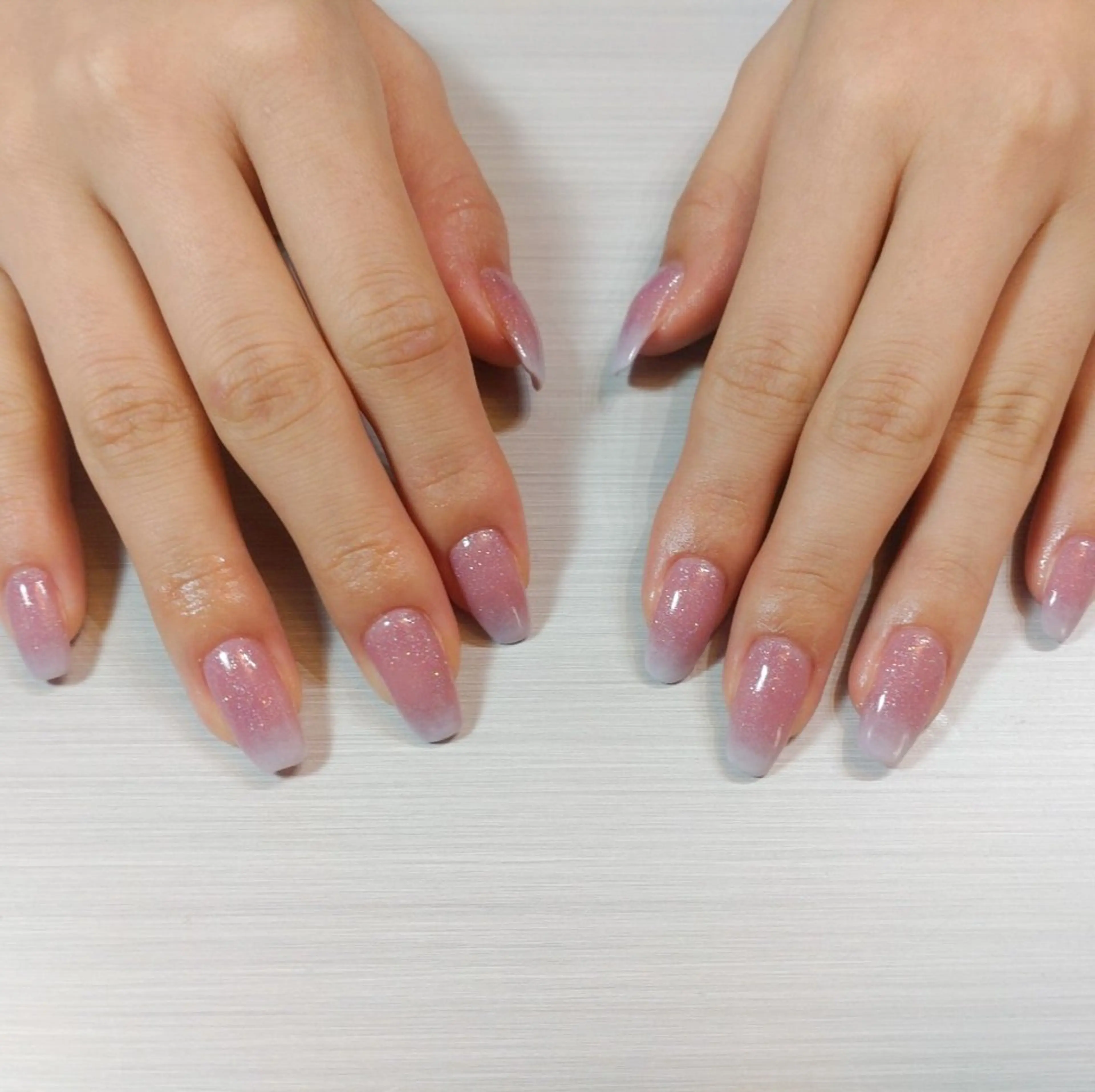 ネイル グラデーション ラメ(グリッター) Allure _kのネイルデザイン