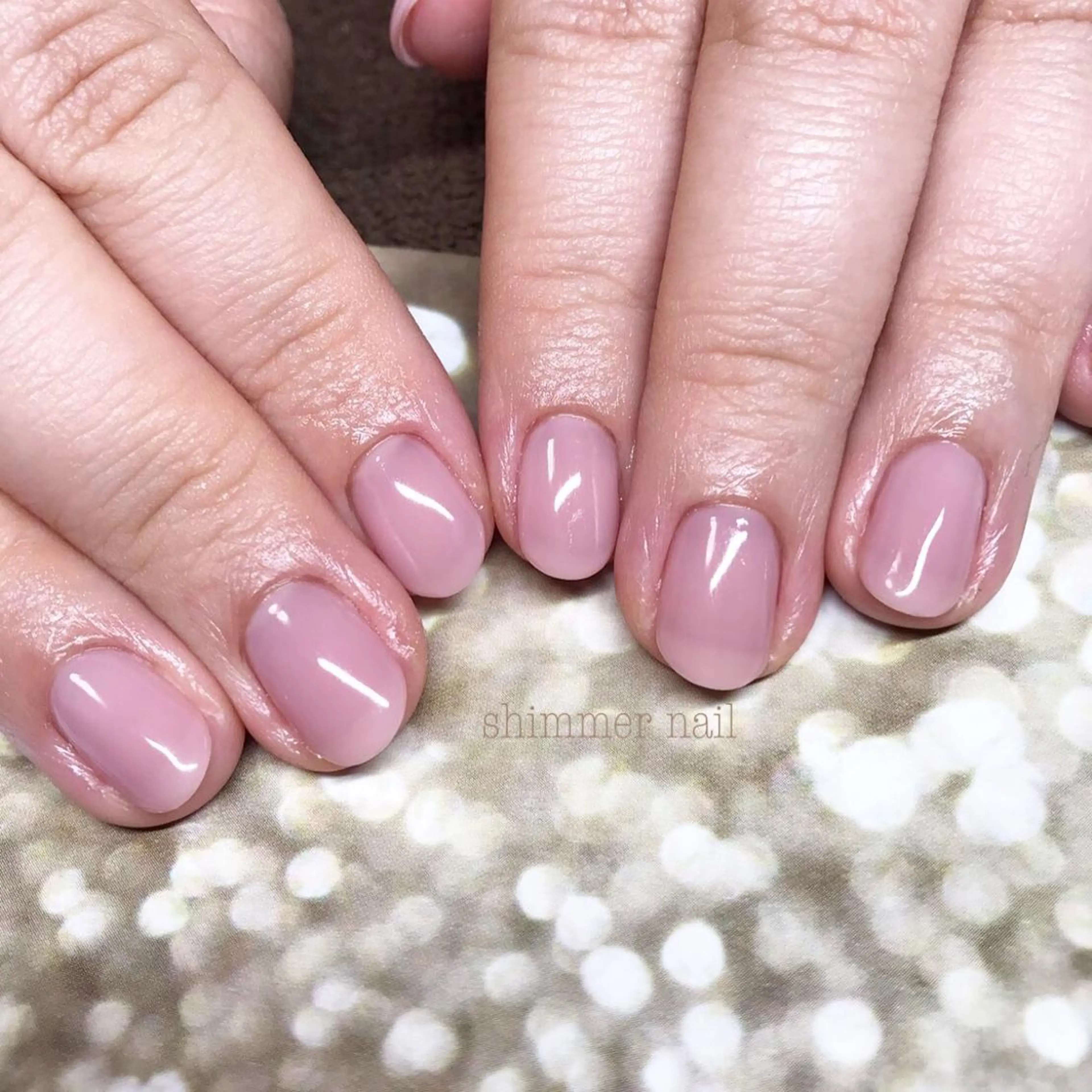 ミニモ限定☆オフなしアートなしシンプルワンカラー(パラジェルOK♪)の写真