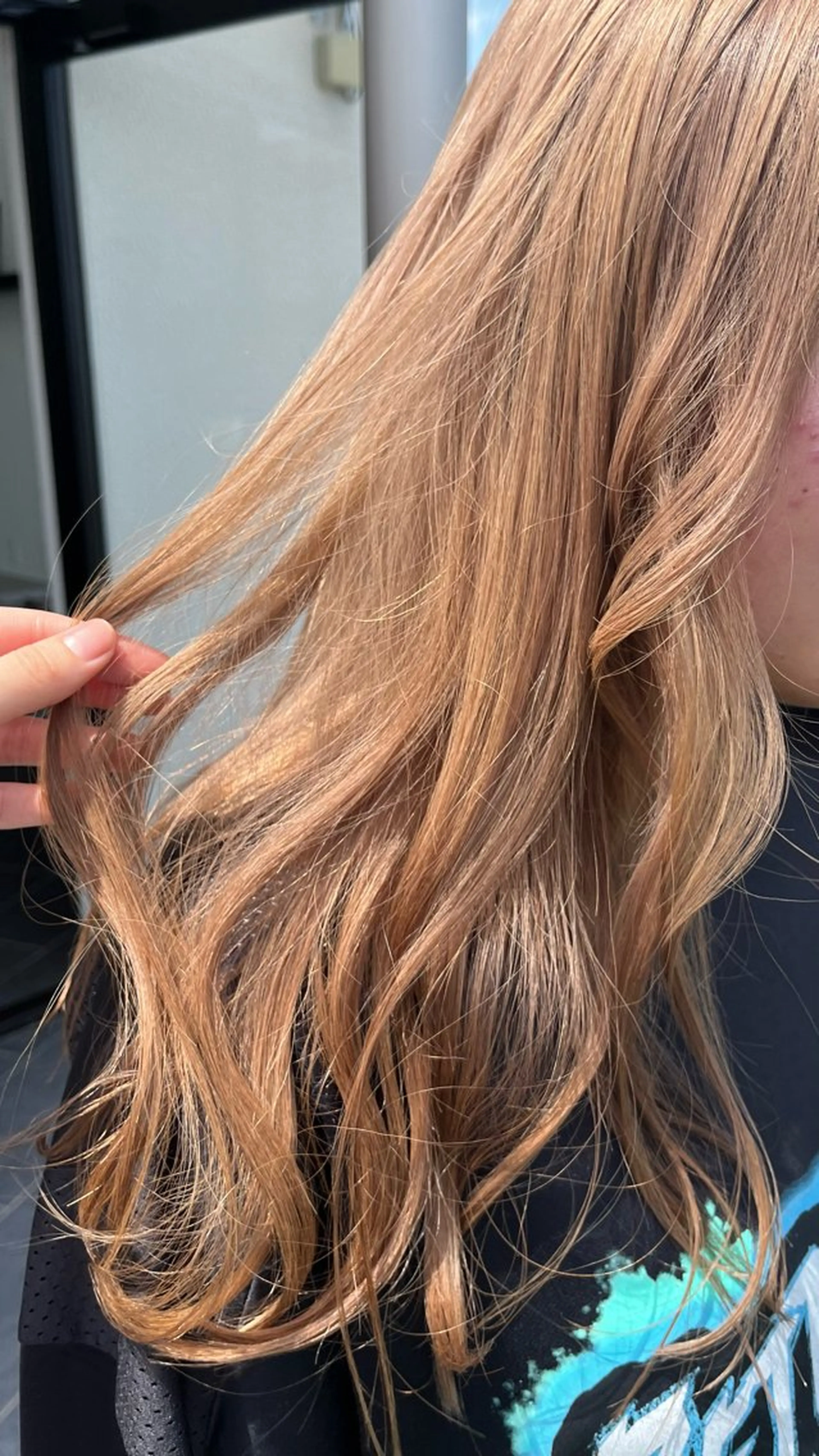ロング カラー ヘアカラー トリートメント STRAAL所属・カラーモデル🩷 ゆうかのヘアスタイル