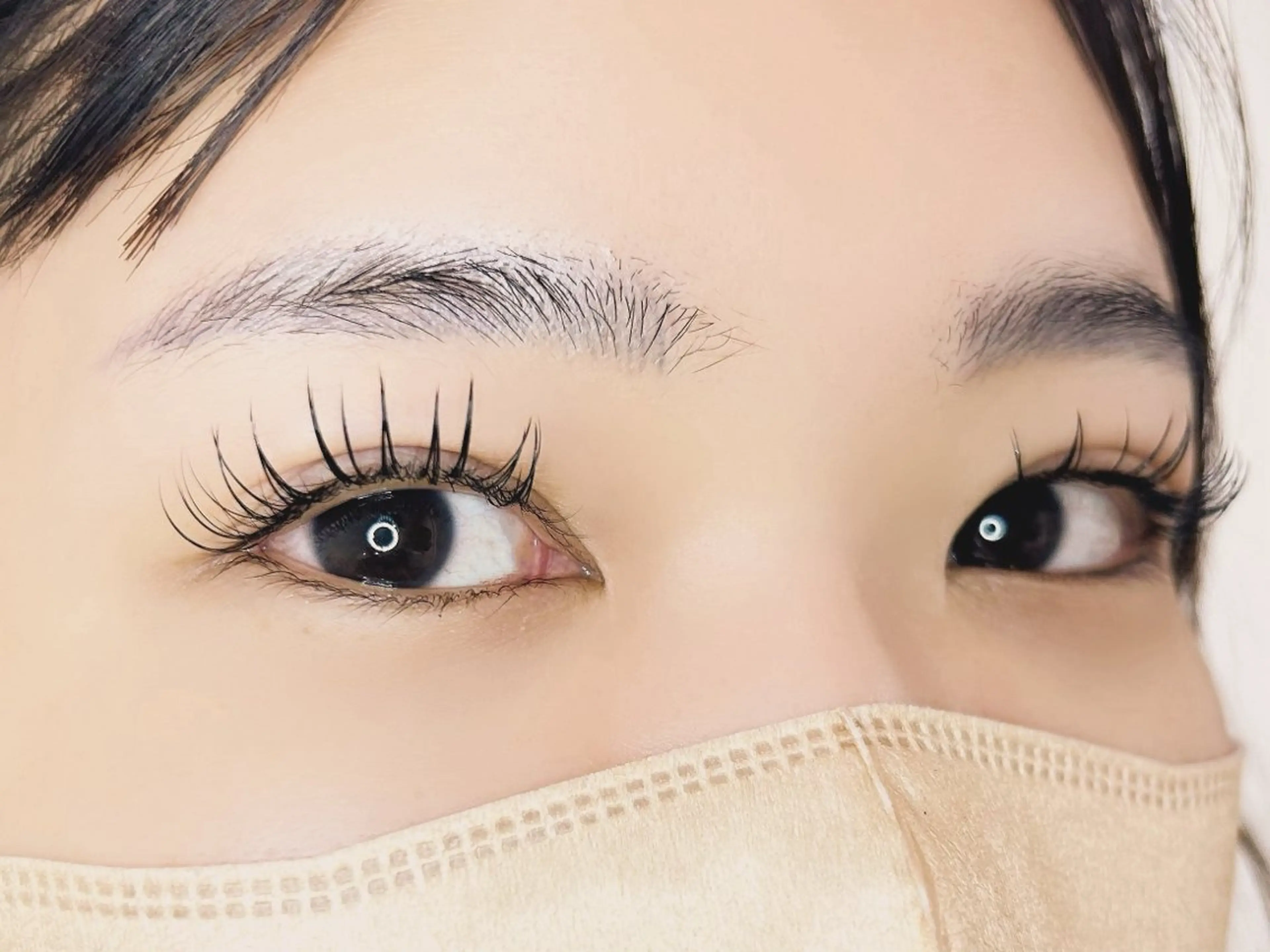 マツエク・マツパ 束感まつ毛 フラットラッシュ 痛ネイル/ワンホン/ フィルイン/長さだしのネイルデザイン