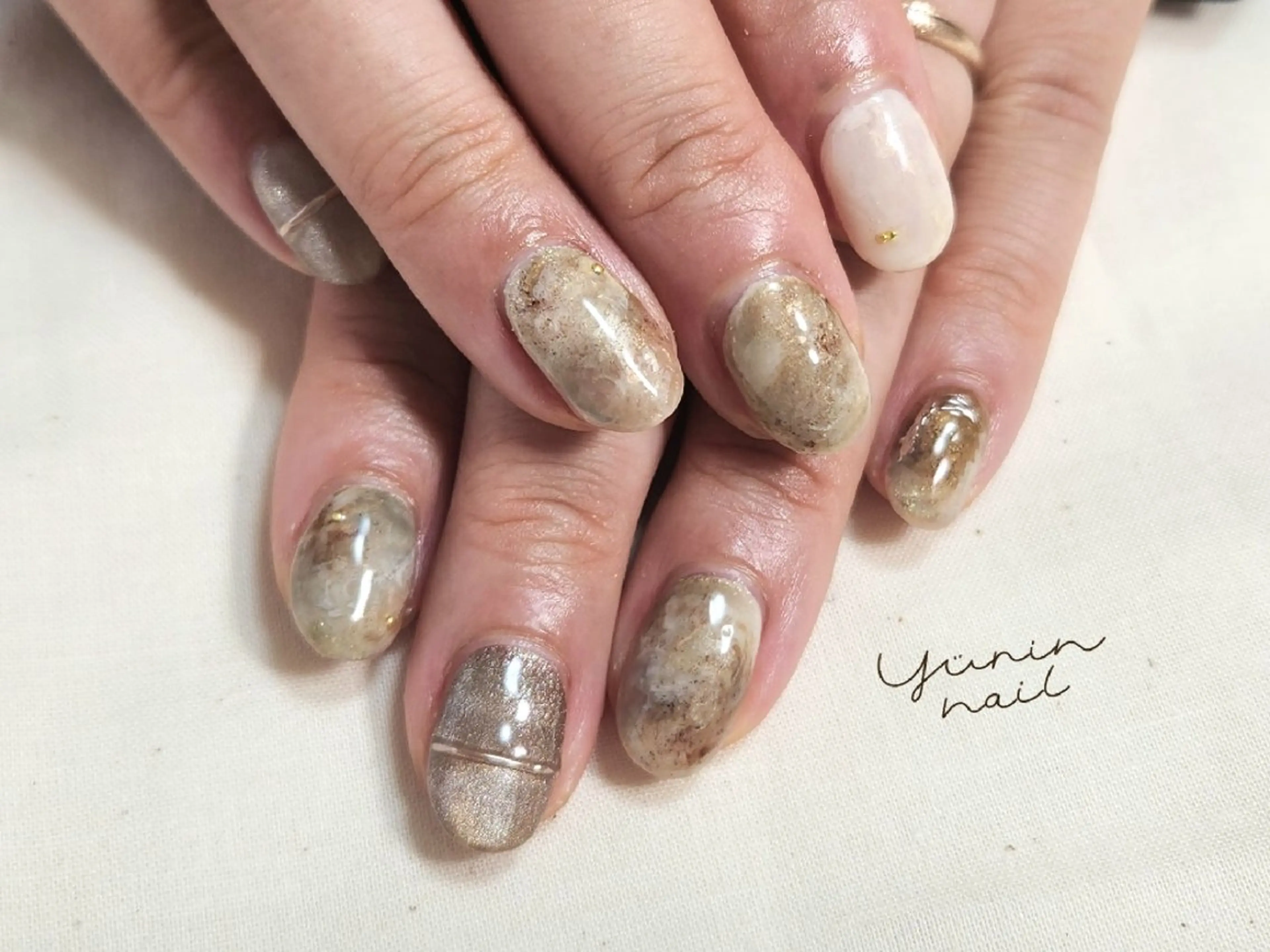ネイル ハンドネイル ショートネイル専門 yurin nailのネイルデザイン