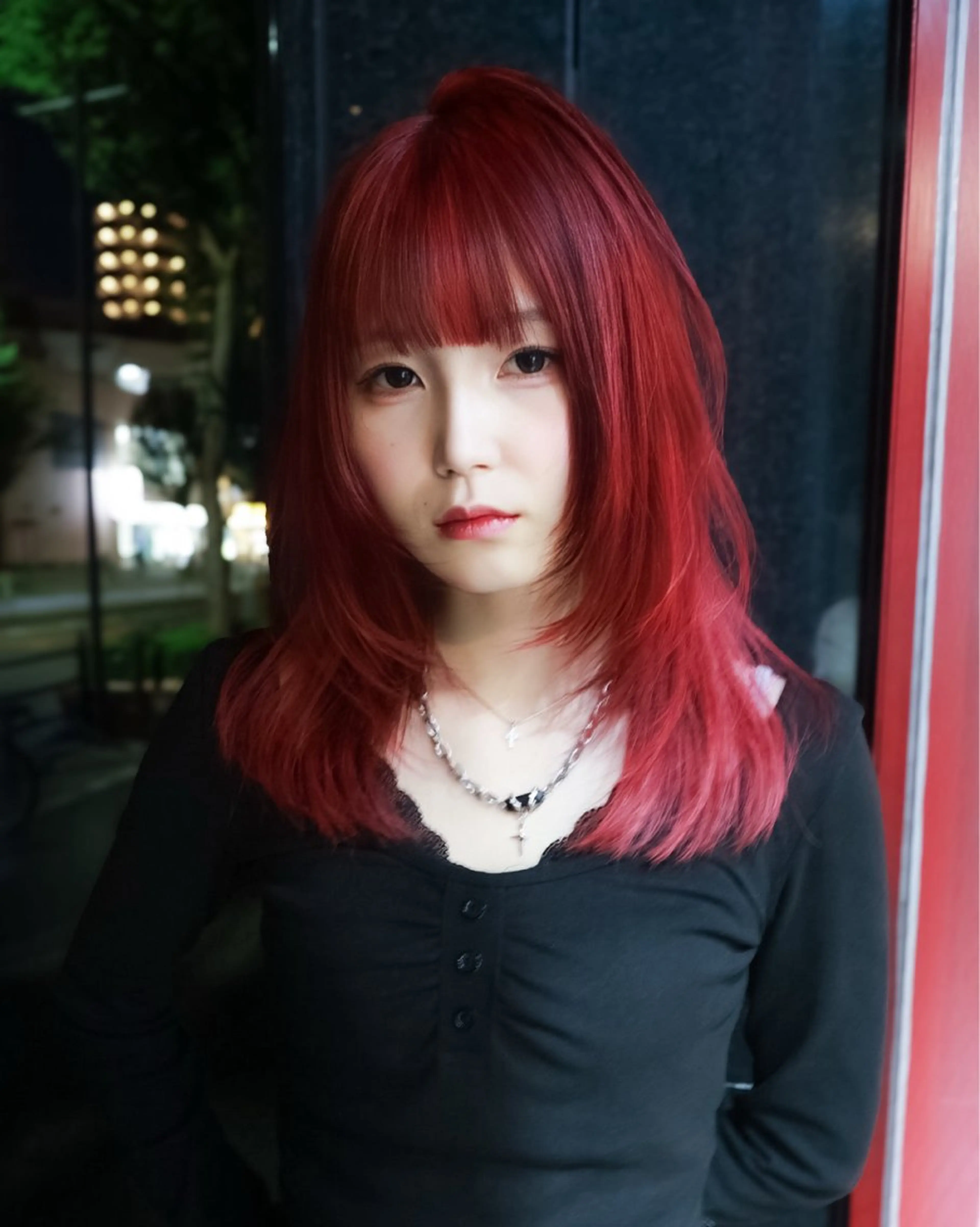 ロング カラー ヘアカラー ナチュラル・ハイトー ン🏆HINOKIのヘアスタイル
