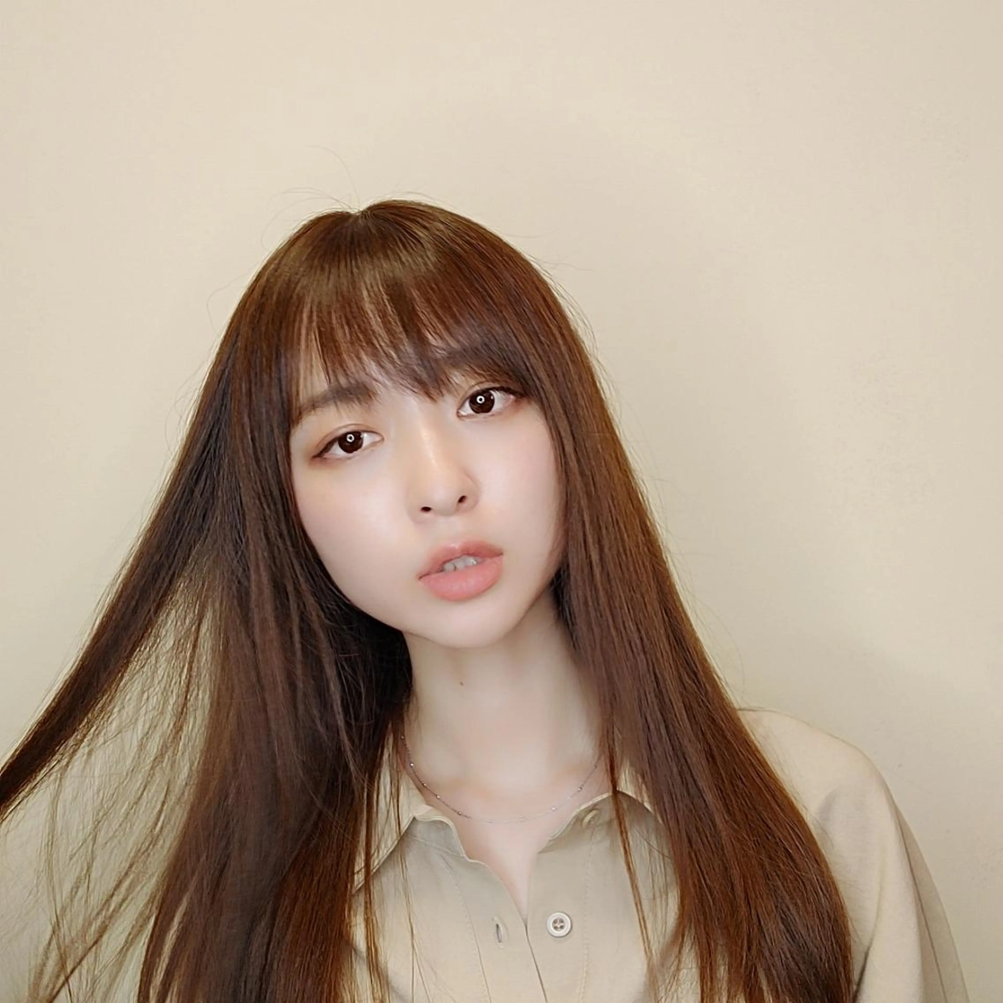 セミロング 髪質改善 トリートメント ハネエクステ表参道/ 羽エクステSpicaのヘアスタイル
